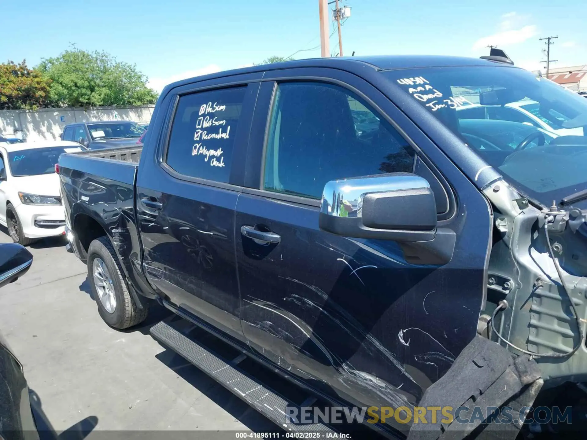 14 Photograph of a damaged car 3GCPWCEK0LG313736 CHEVROLET SILVERADO 1500 2020