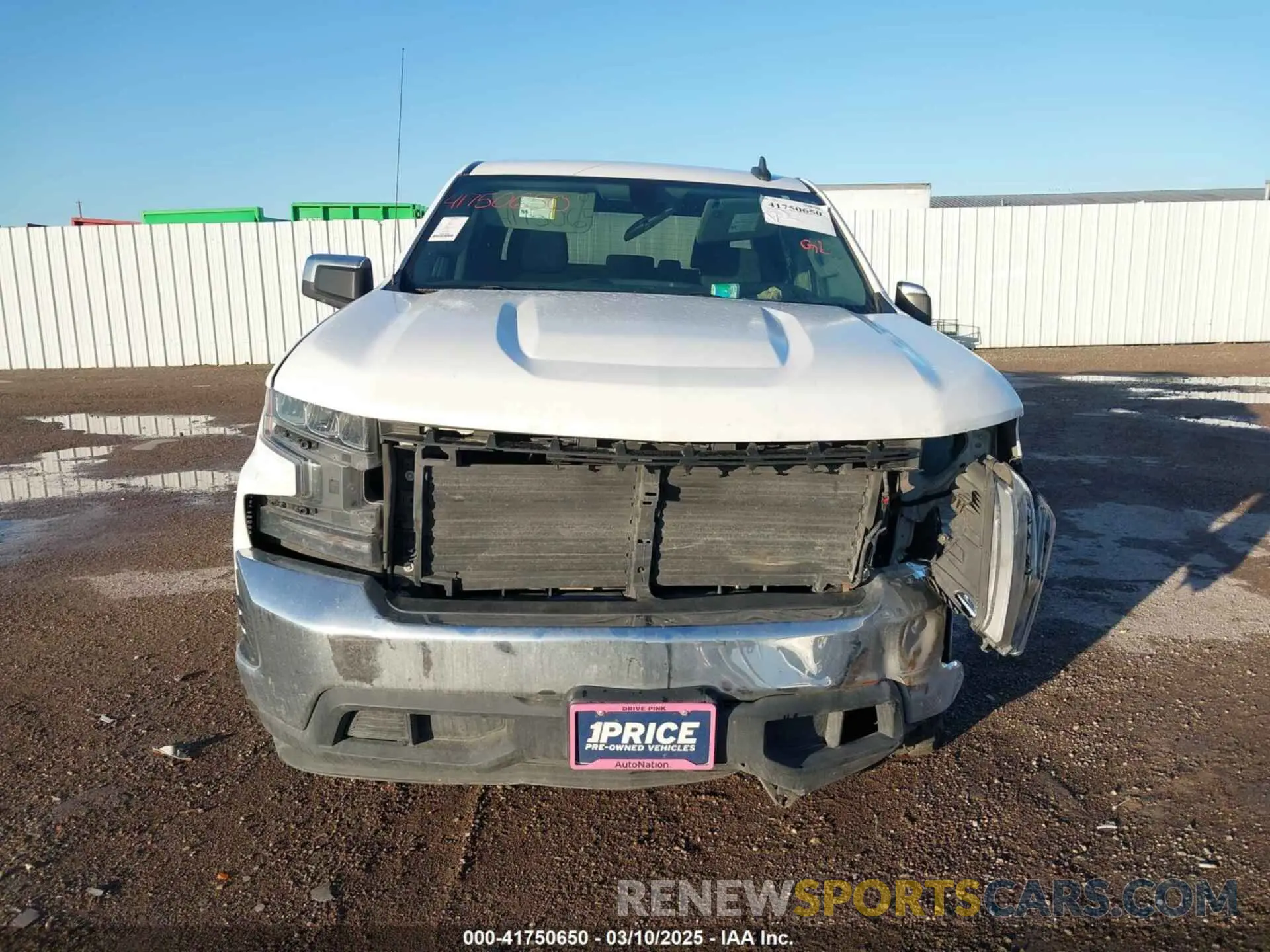 12 Photograph of a damaged car 3GCPWCEK1LG277703 CHEVROLET SILVERADO 1500 2020