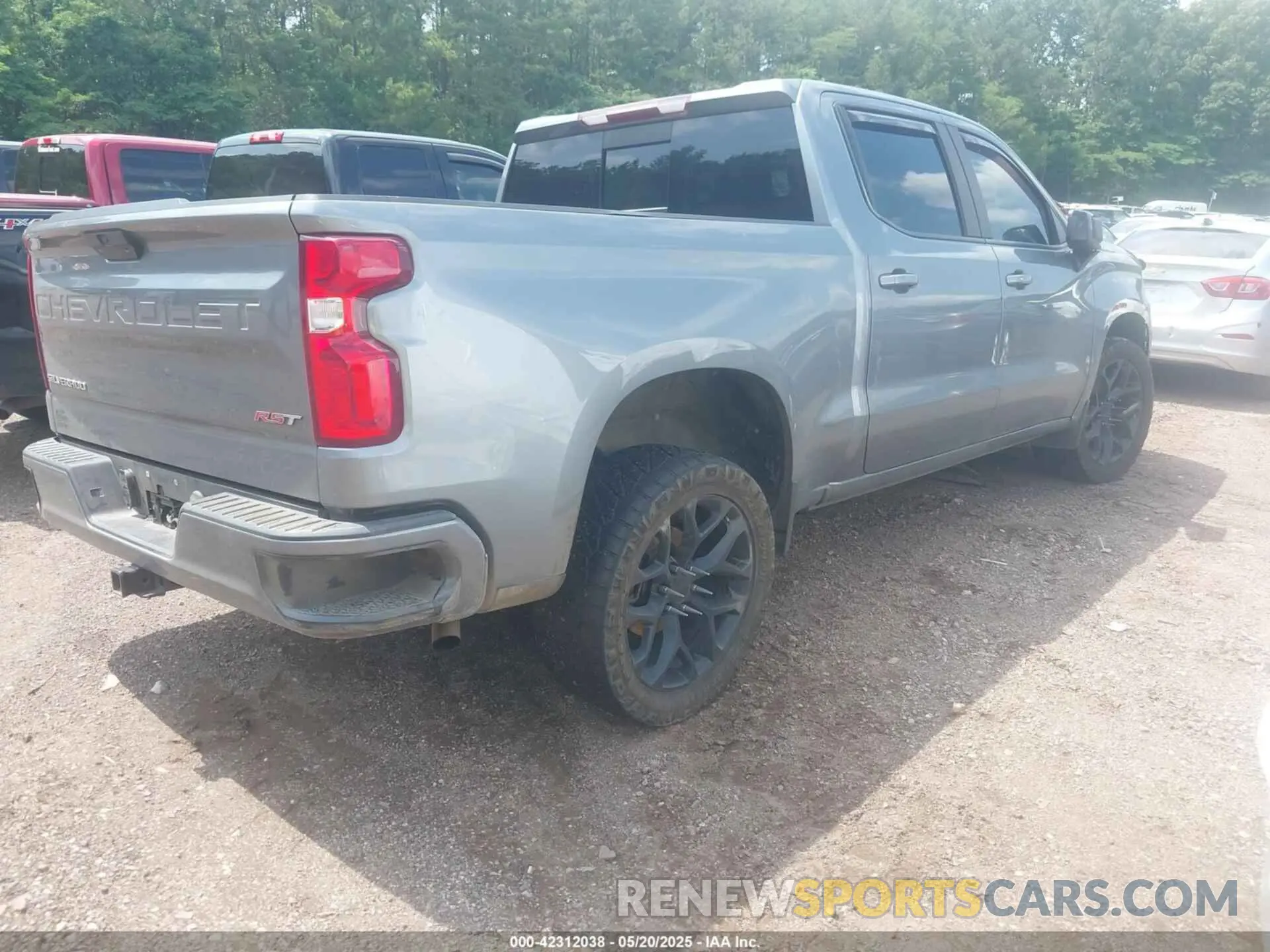 4 Photograph of a damaged car 3GCPWDED2LG204556 CHEVROLET SILVERADO 1500 2020