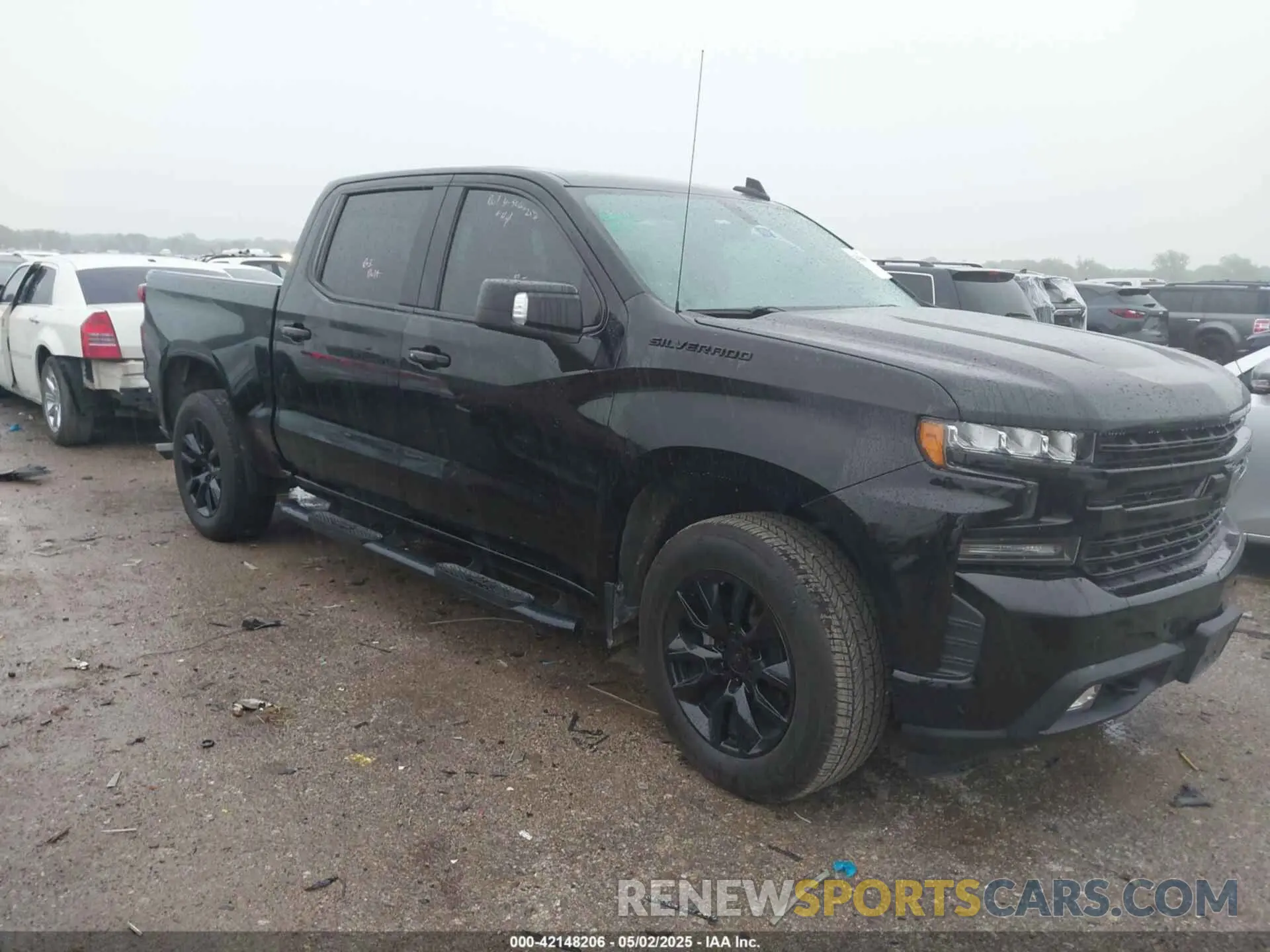 1 Photograph of a damaged car 3GCPWDED6LG396614 CHEVROLET SILVERADO 1500 2020