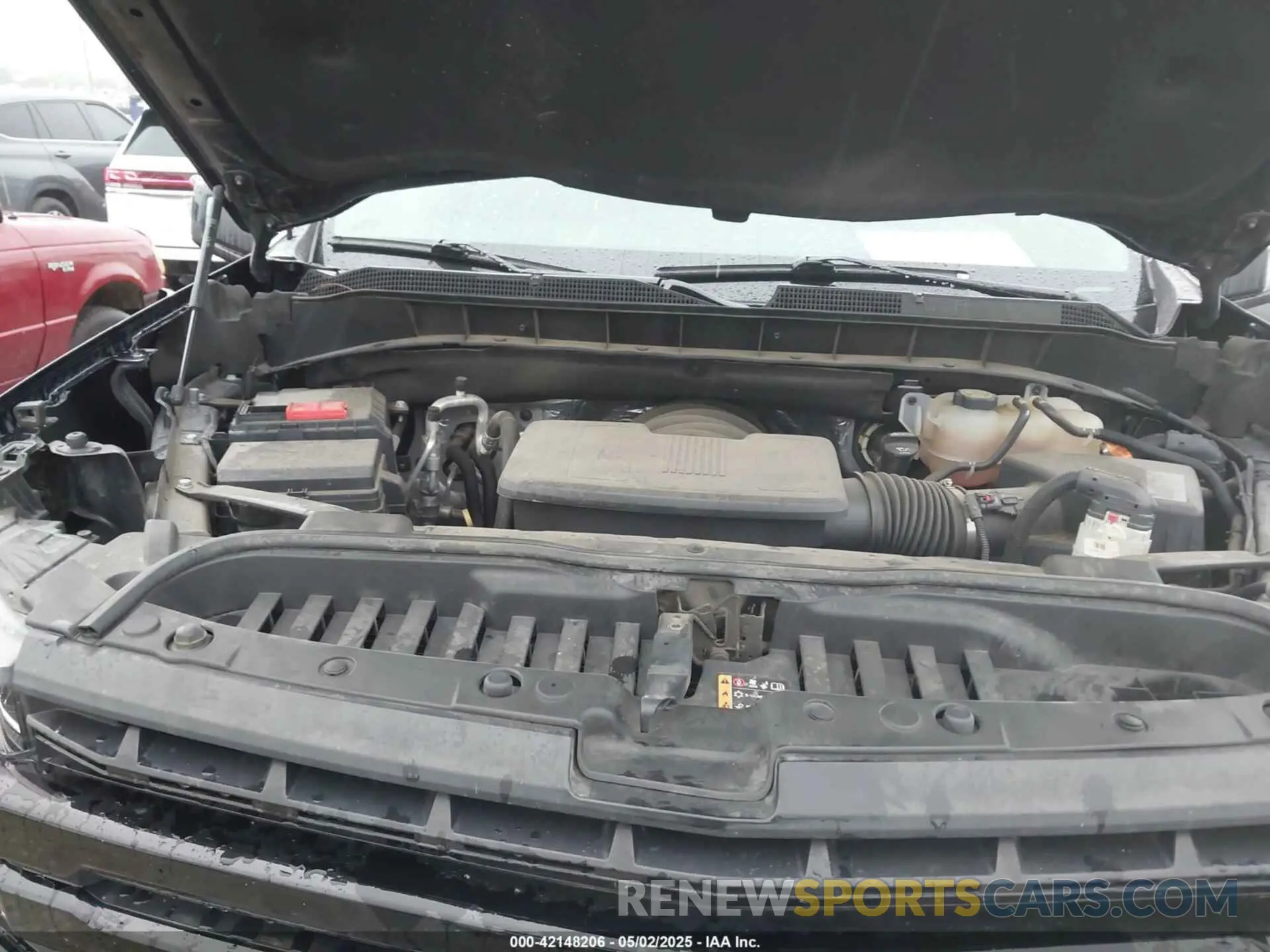 10 Photograph of a damaged car 3GCPWDED6LG396614 CHEVROLET SILVERADO 1500 2020