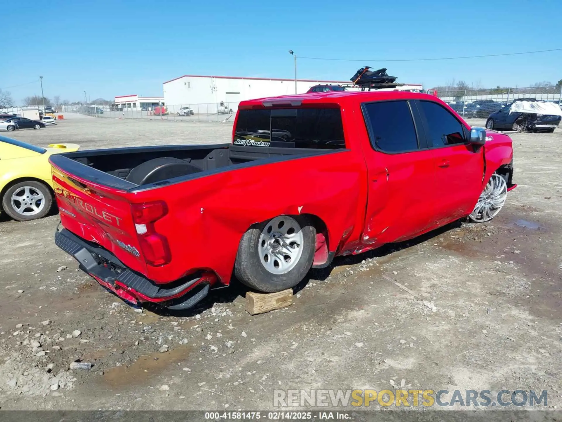 4 Photograph of a damaged car 3GCPWDED7LG234331 CHEVROLET SILVERADO 1500 2020