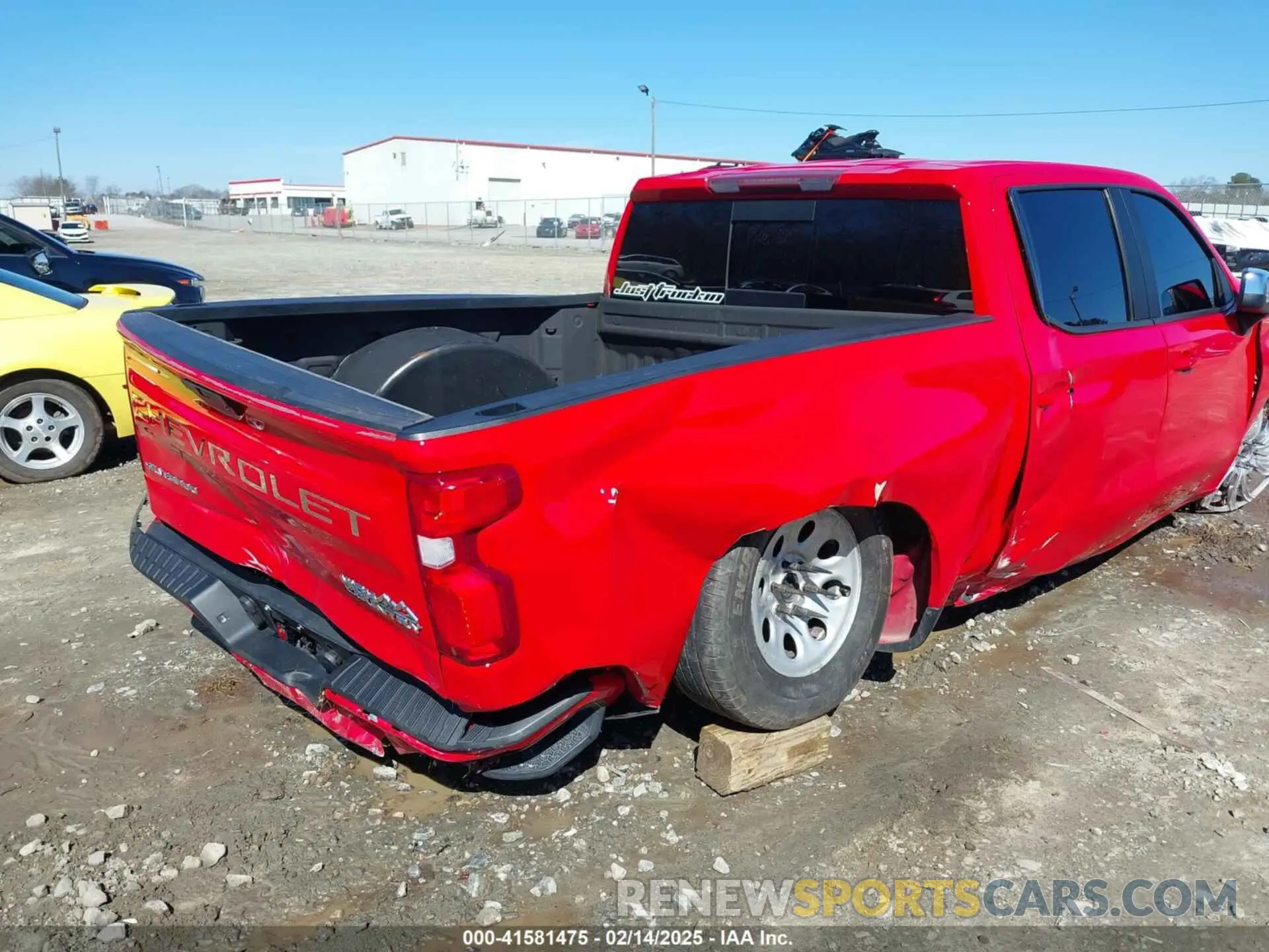 6 Photograph of a damaged car 3GCPWDED7LG234331 CHEVROLET SILVERADO 1500 2020