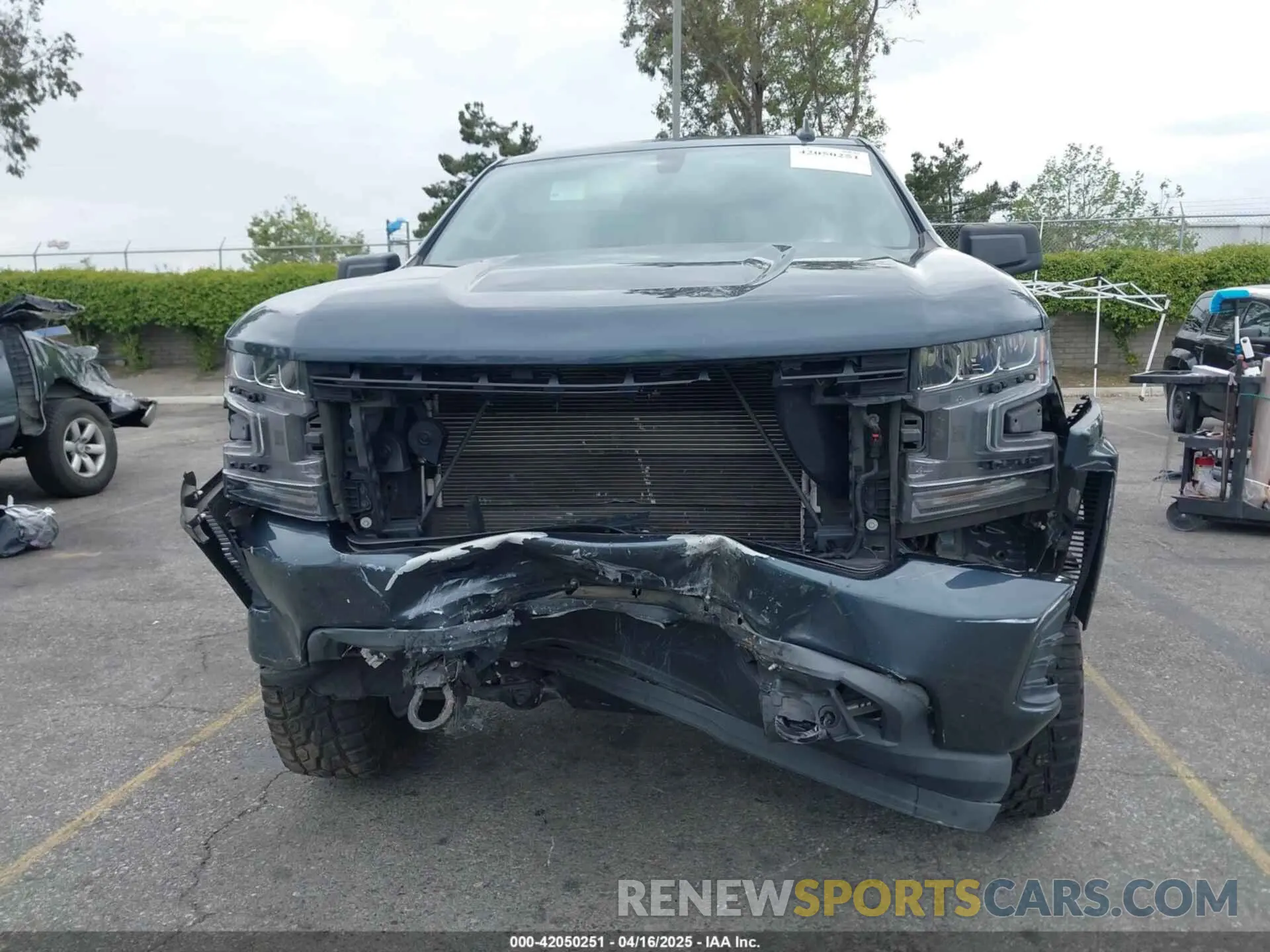 13 Photograph of a damaged car 3GCPWDEDXLG277044 CHEVROLET SILVERADO 1500 2020