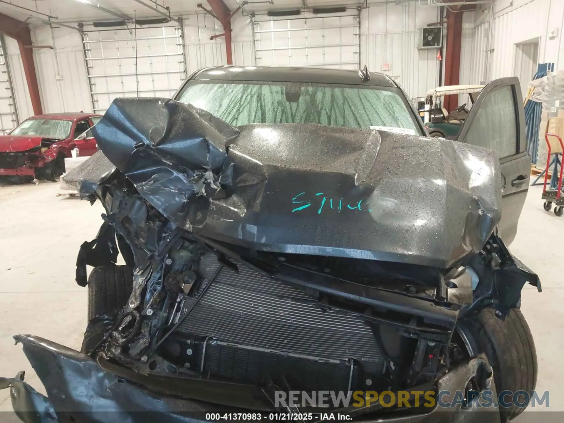 10 Photograph of a damaged car 3GCPWDET6LG383109 CHEVROLET SILVERADO 1500 2020