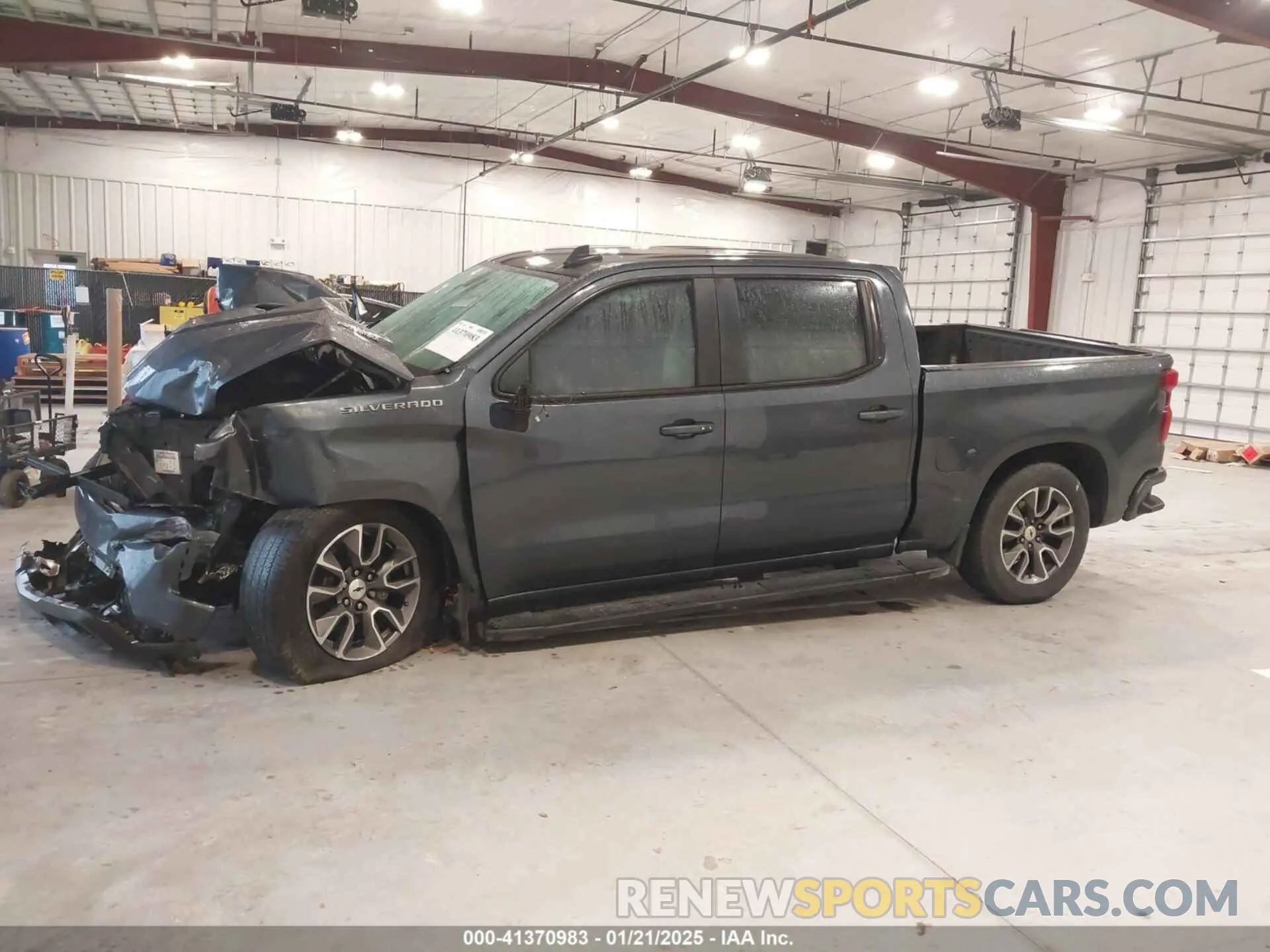 14 Photograph of a damaged car 3GCPWDET6LG383109 CHEVROLET SILVERADO 1500 2020