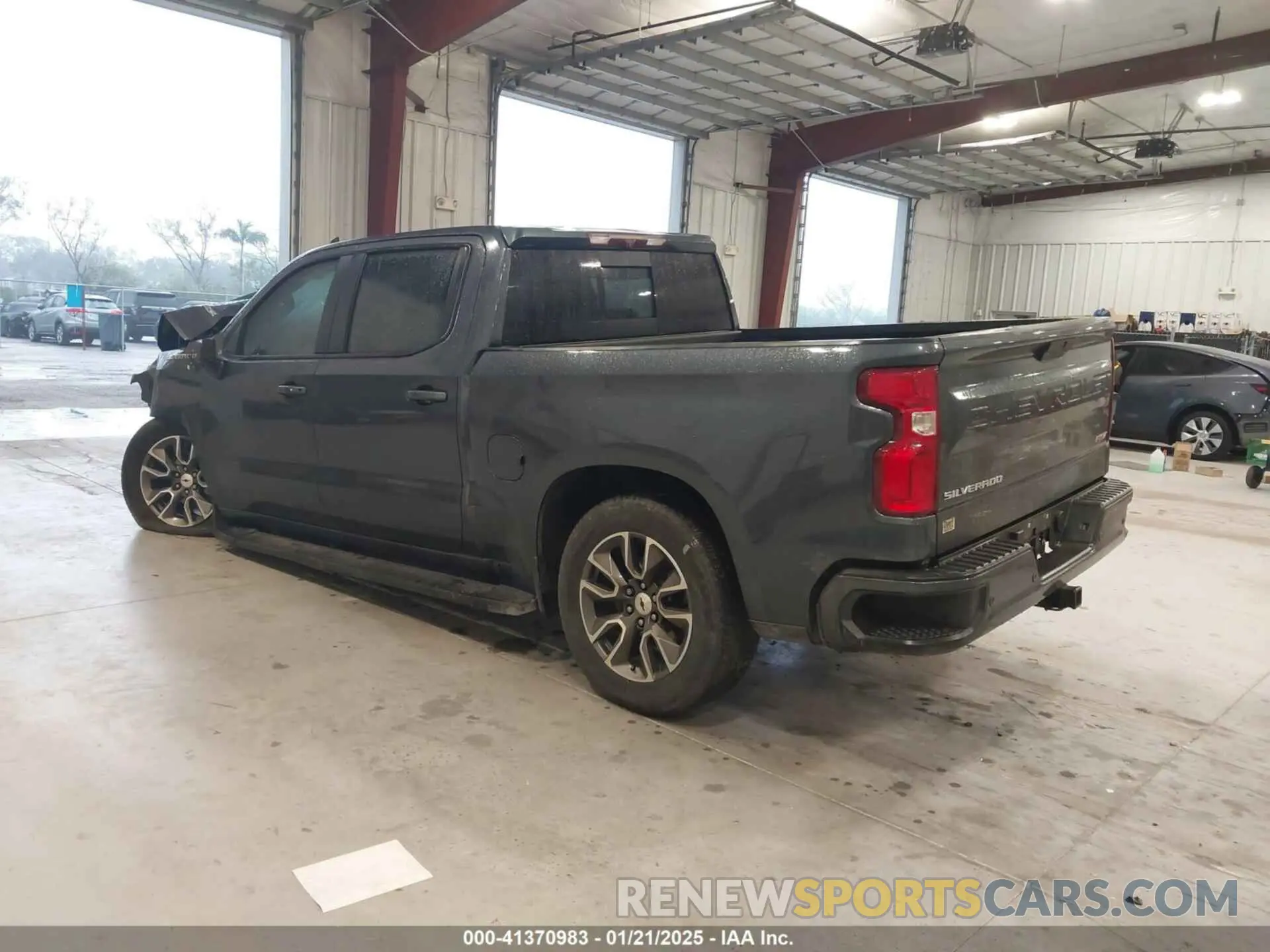 3 Photograph of a damaged car 3GCPWDET6LG383109 CHEVROLET SILVERADO 1500 2020