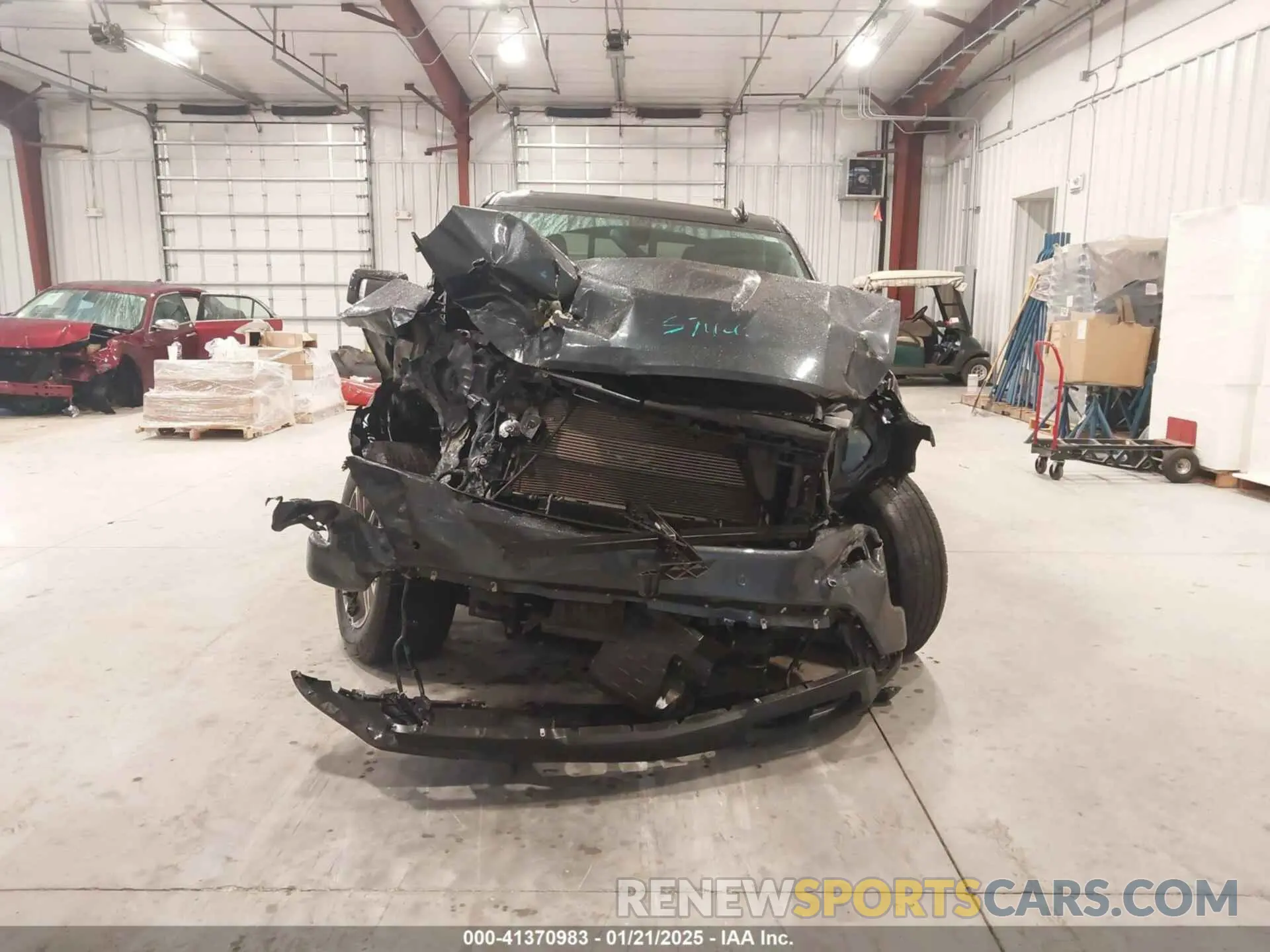 6 Photograph of a damaged car 3GCPWDET6LG383109 CHEVROLET SILVERADO 1500 2020