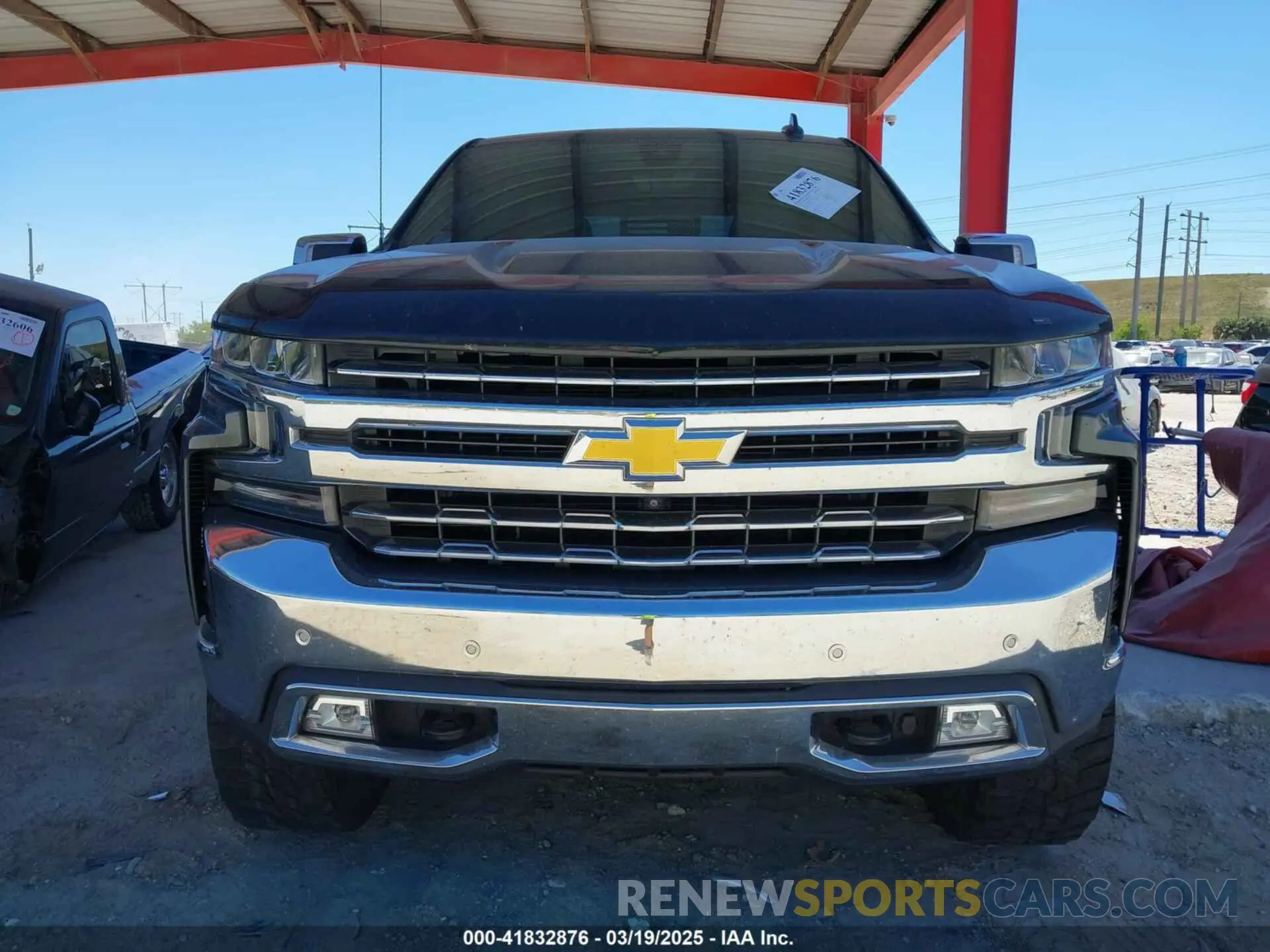 6 Photograph of a damaged car 3GCPWEET2LG401336 CHEVROLET SILVERADO 1500 2020
