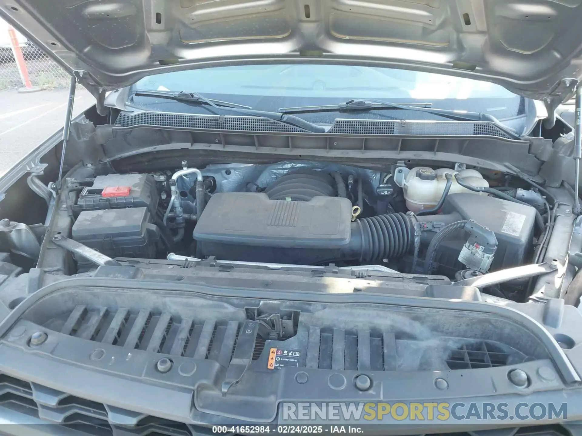 10 Photograph of a damaged car 3GCPYBEH7LG229048 CHEVROLET SILVERADO 1500 2020