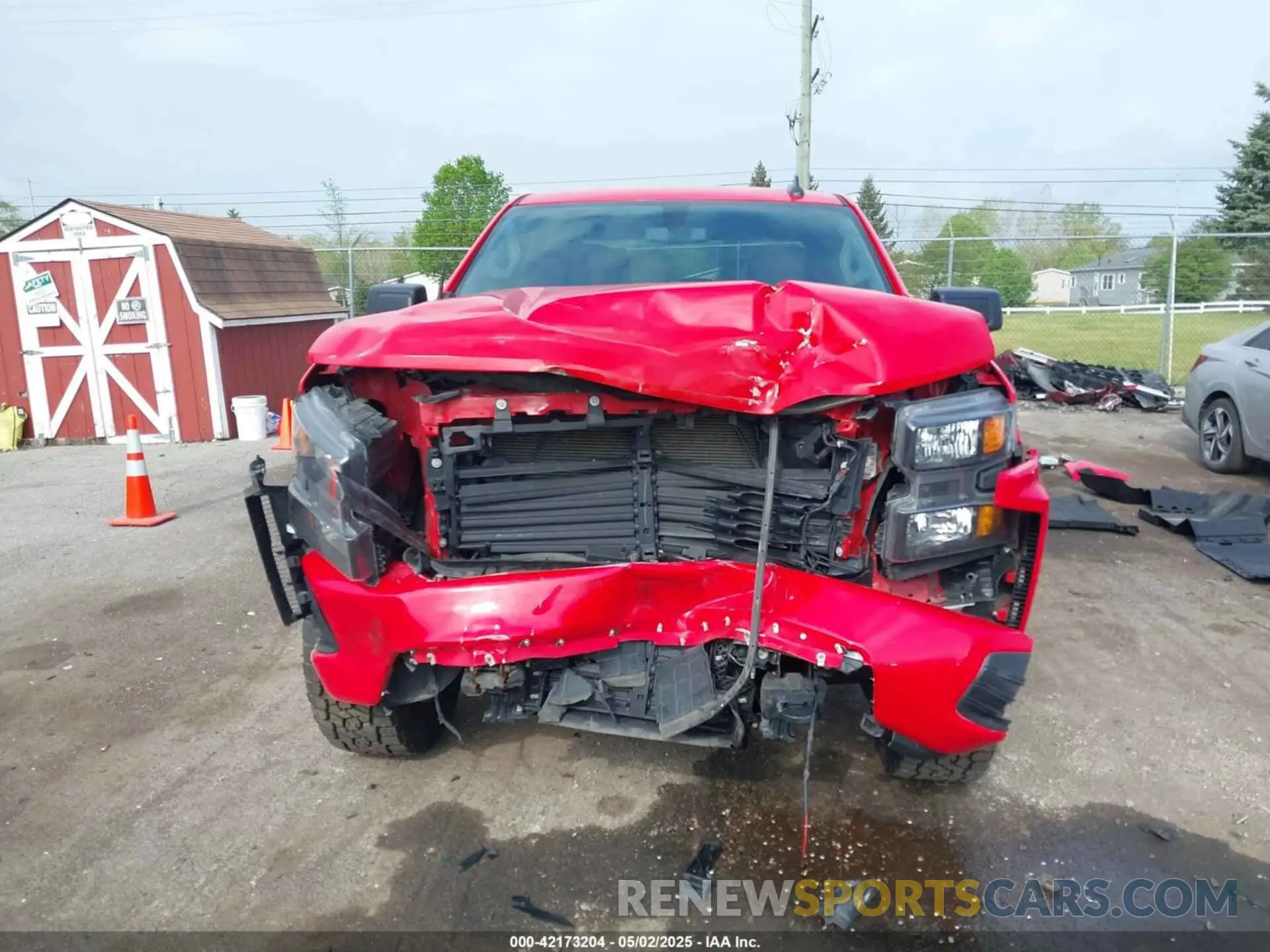 12 Photograph of a damaged car 3GCPYBEK8LG142903 CHEVROLET SILVERADO 1500 2020