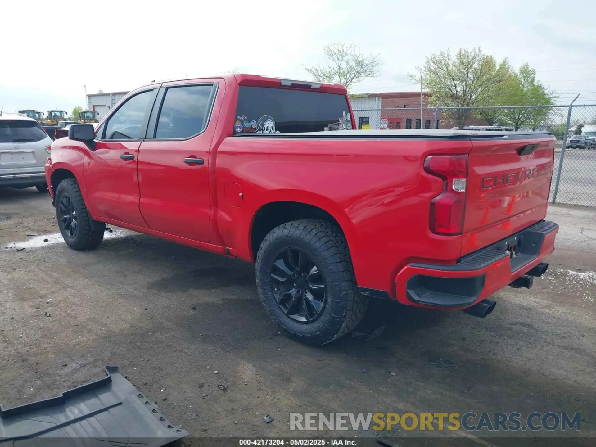 3 Photograph of a damaged car 3GCPYBEK8LG142903 CHEVROLET SILVERADO 1500 2020