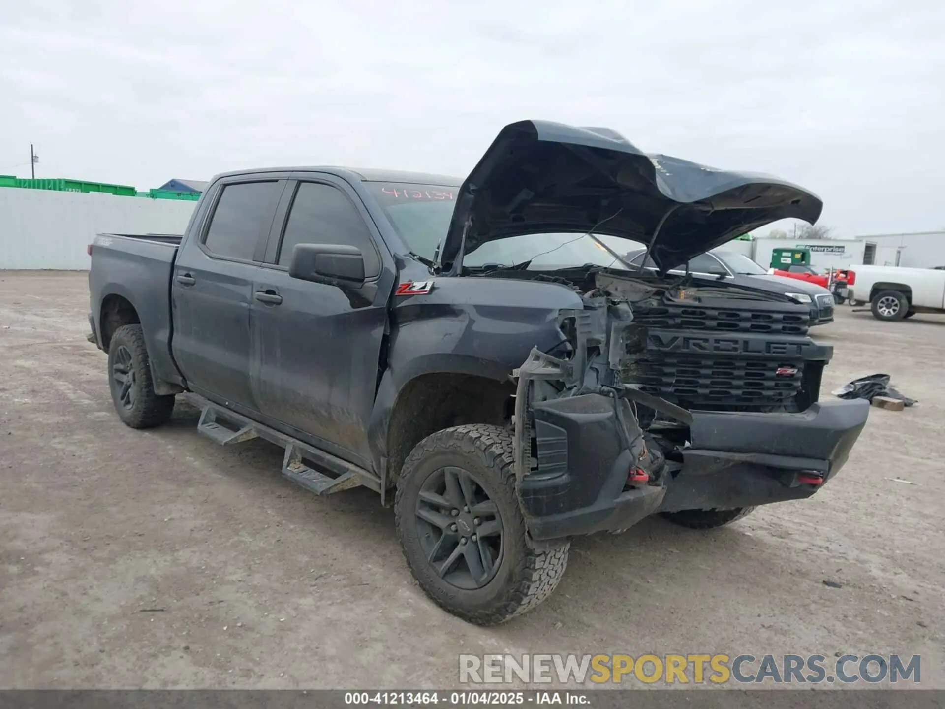 13 Photograph of a damaged car 3GCPYCEF0LG237447 CHEVROLET SILVERADO 1500 2020