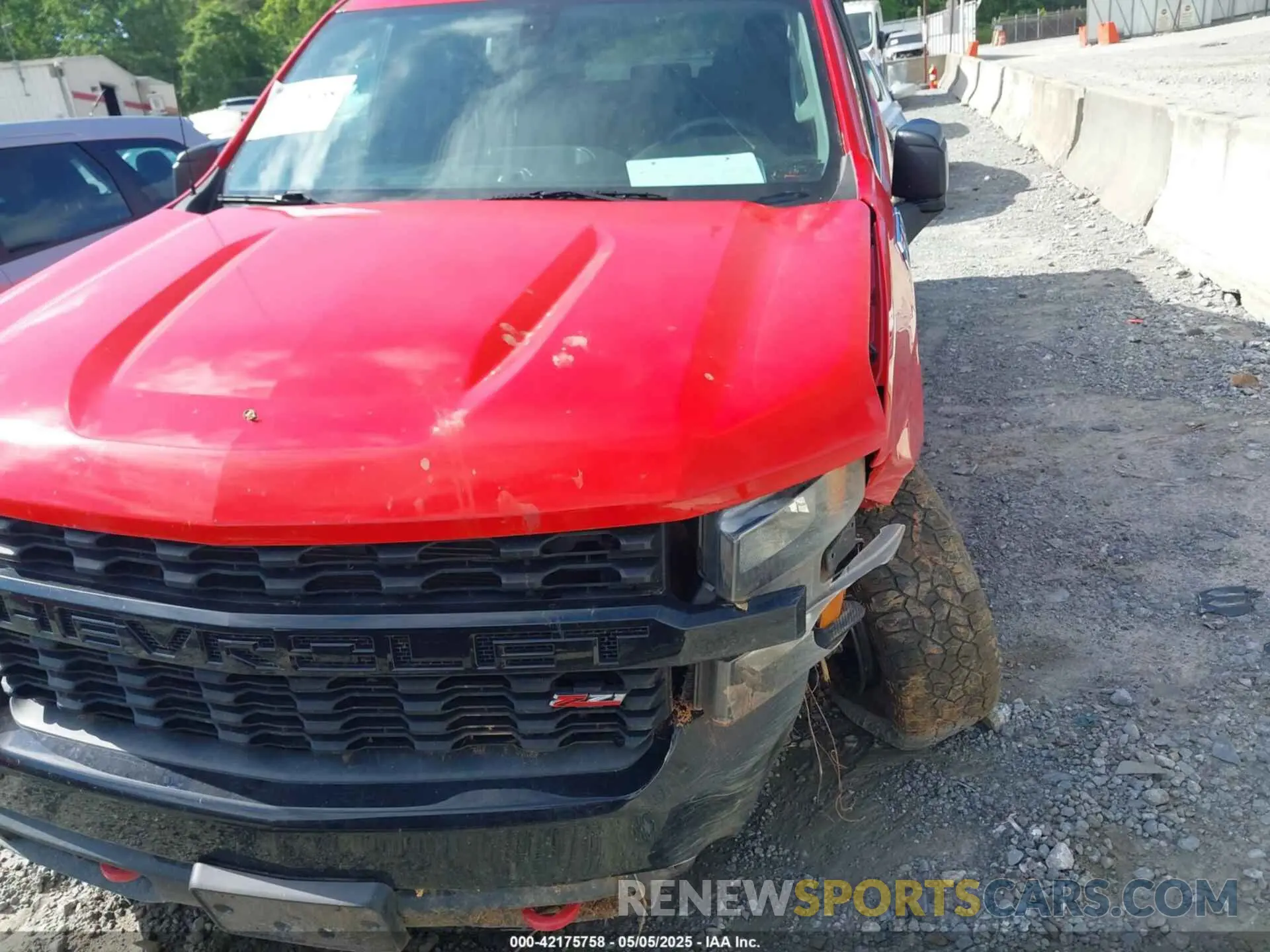 6 Photograph of a damaged car 3GCPYCEF1LG197296 CHEVROLET SILVERADO 1500 2020
