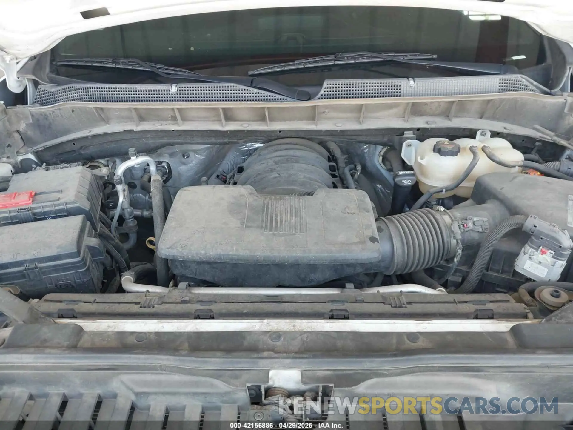10 Photograph of a damaged car 3GCPYCEF4LG229741 CHEVROLET SILVERADO 1500 2020