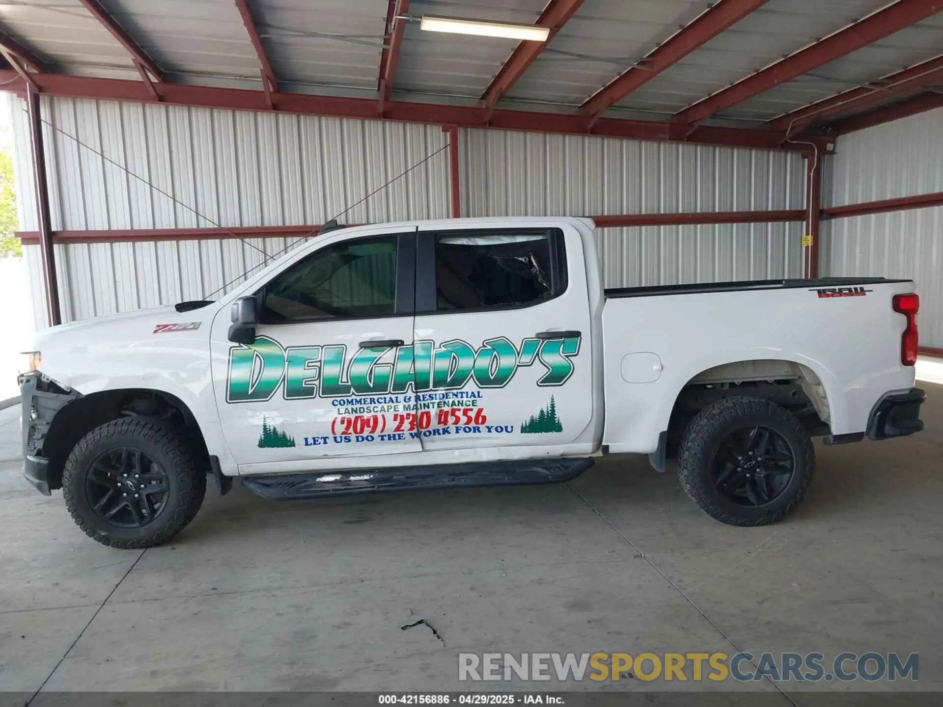 14 Photograph of a damaged car 3GCPYCEF4LG229741 CHEVROLET SILVERADO 1500 2020