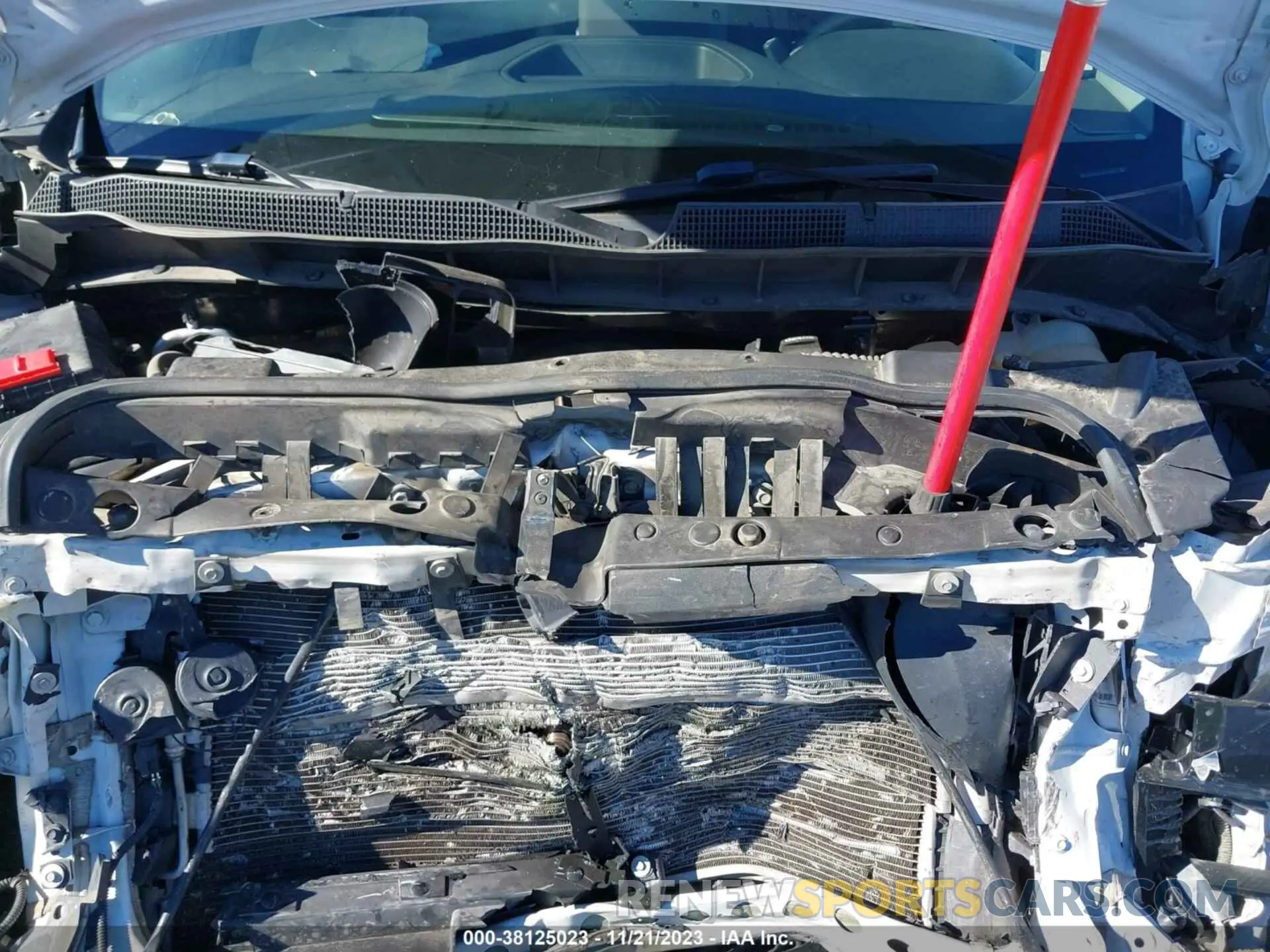10 Photograph of a damaged car 3GCPYCEF7LG390567 CHEVROLET SILVERADO 1500 2020