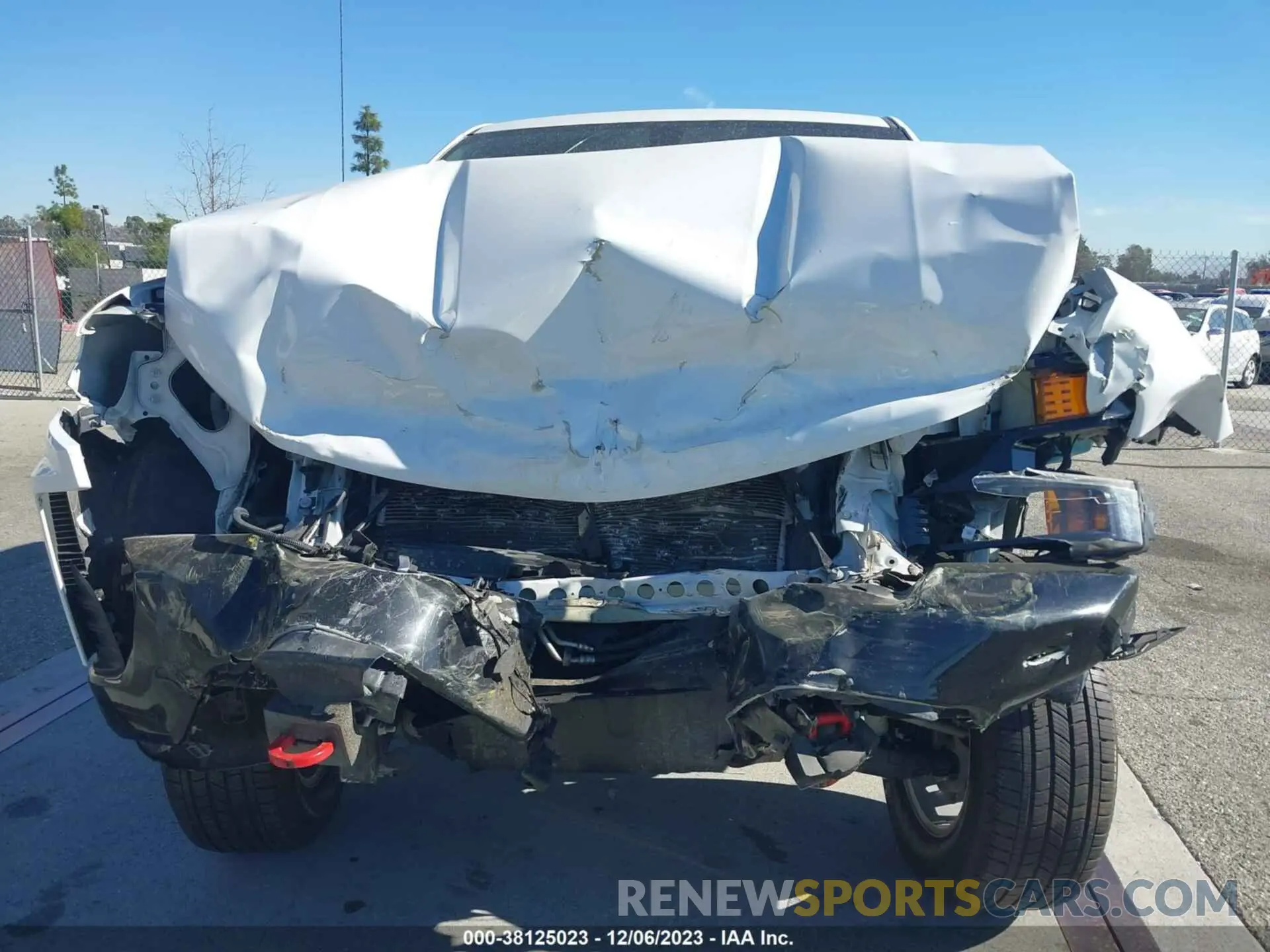 6 Photograph of a damaged car 3GCPYCEF7LG390567 CHEVROLET SILVERADO 1500 2020