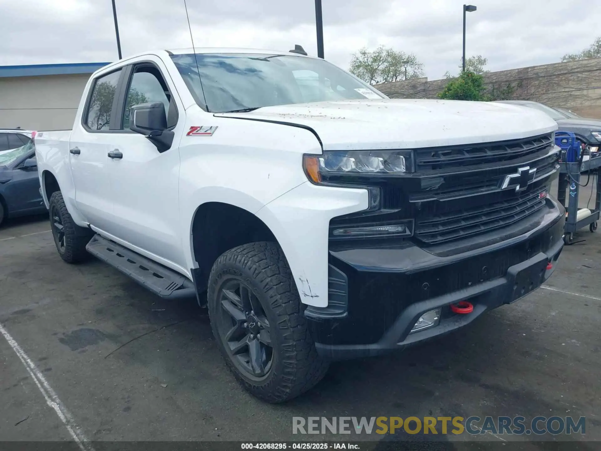 1 Photograph of a damaged car 3GCPYFED1LG268173 CHEVROLET SILVERADO 1500 2020