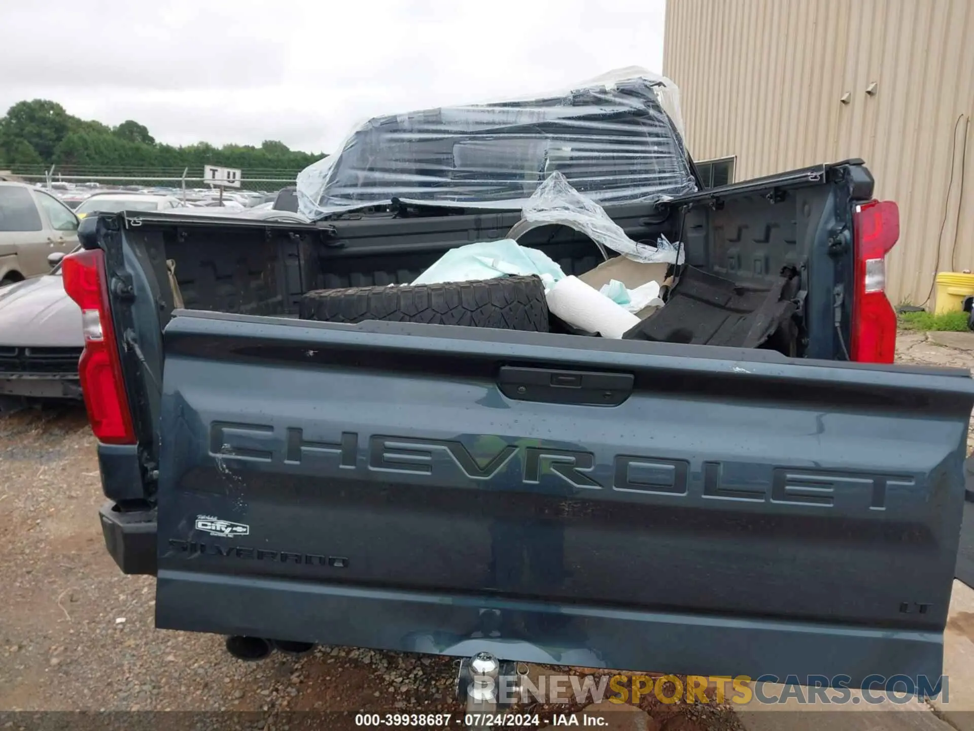 15 Photograph of a damaged car 3GCPYFED3LG412791 CHEVROLET SILVERADO 1500 2020