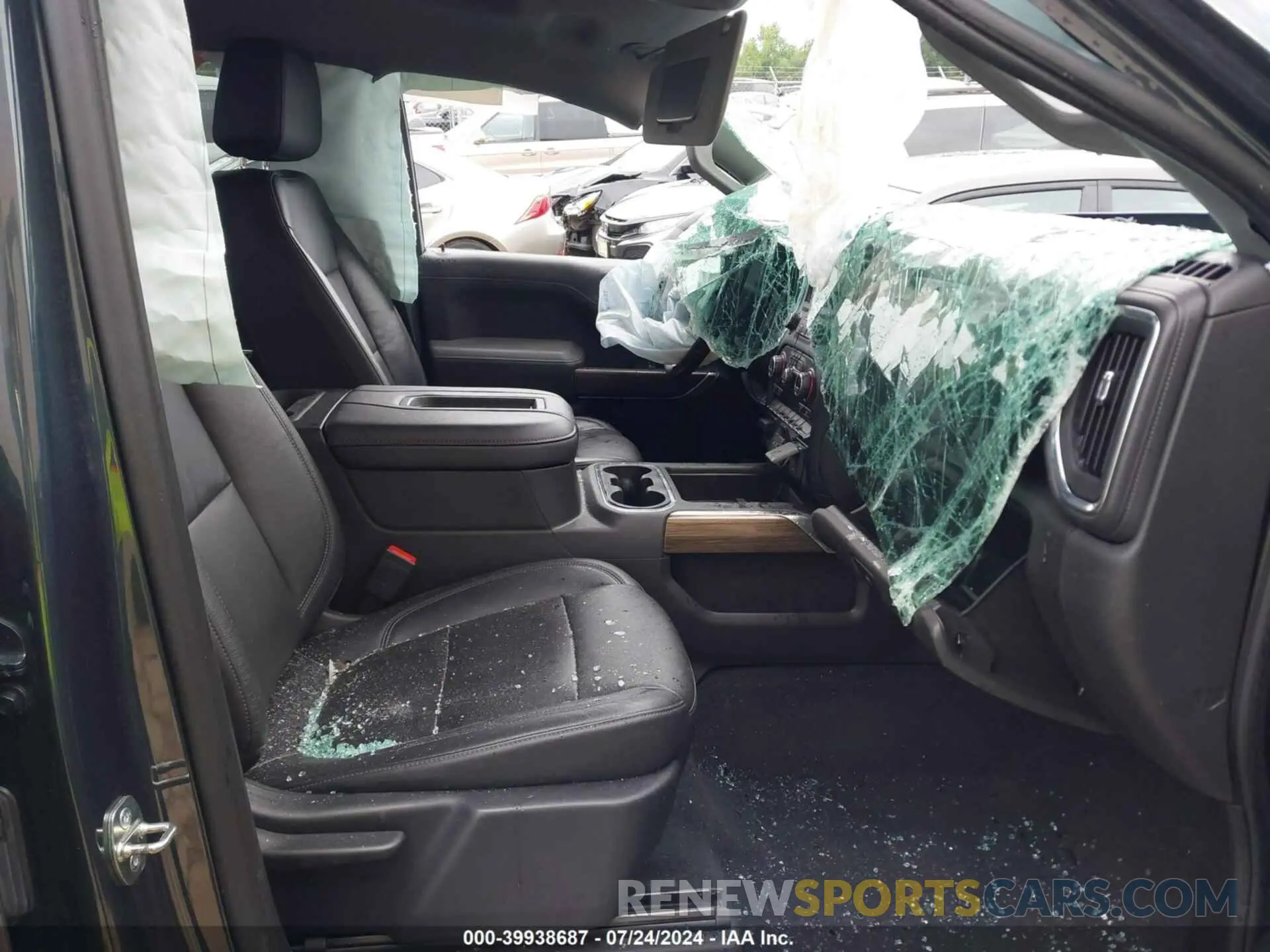 5 Photograph of a damaged car 3GCPYFED3LG412791 CHEVROLET SILVERADO 1500 2020