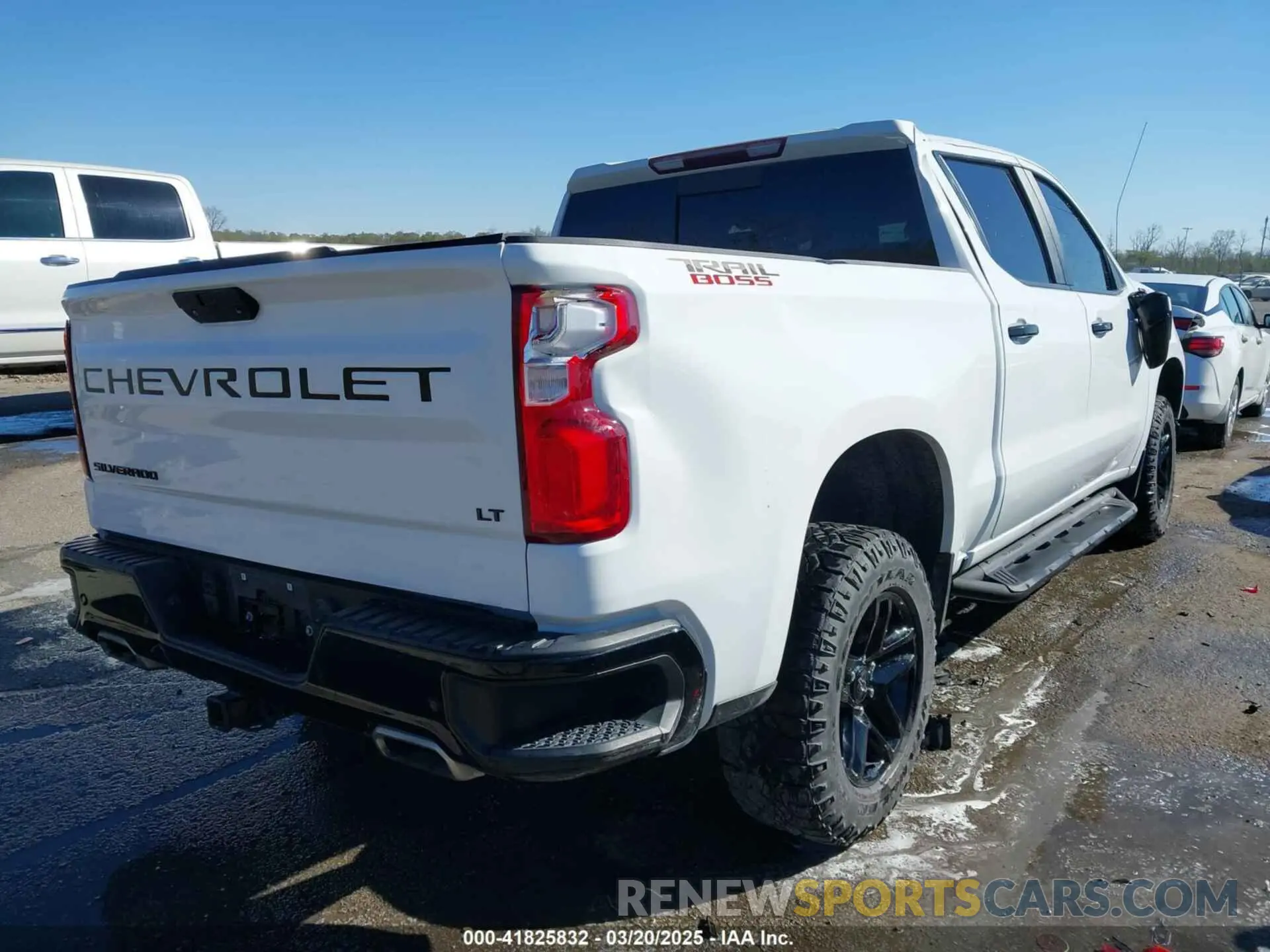 4 Photograph of a damaged car 3GCPYFED3LG423435 CHEVROLET SILVERADO 1500 2020