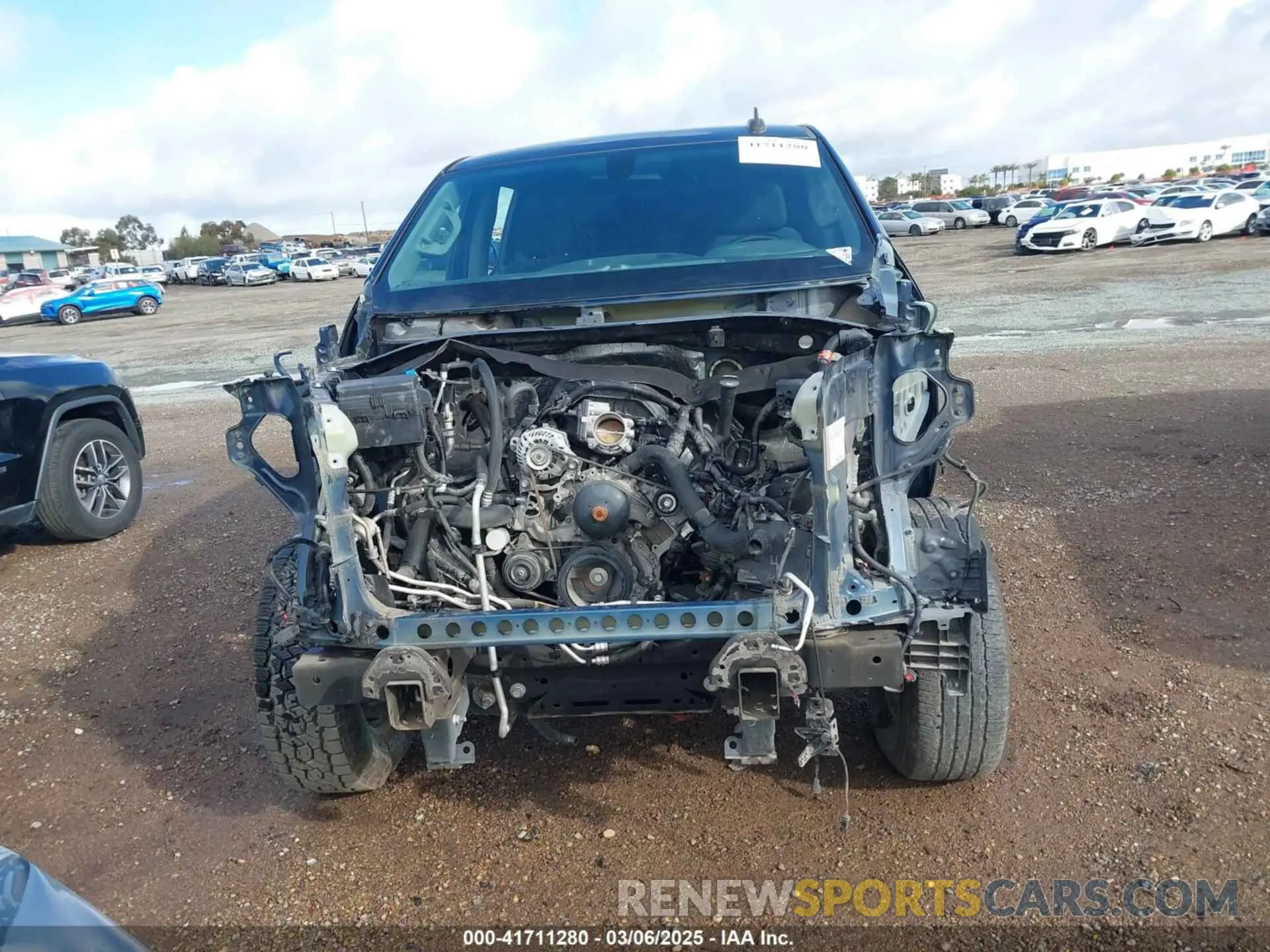 11 Photograph of a damaged car 3GCPYFED5LG119989 CHEVROLET SILVERADO 1500 2020