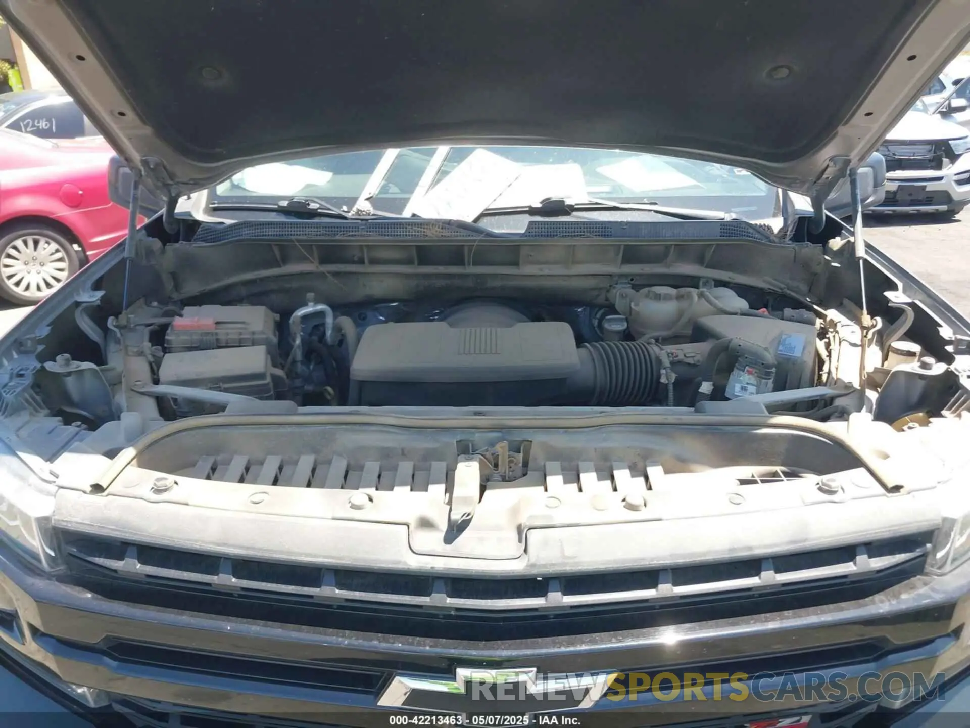10 Photograph of a damaged car 3GCPYFED6LG325175 CHEVROLET SILVERADO 1500 2020