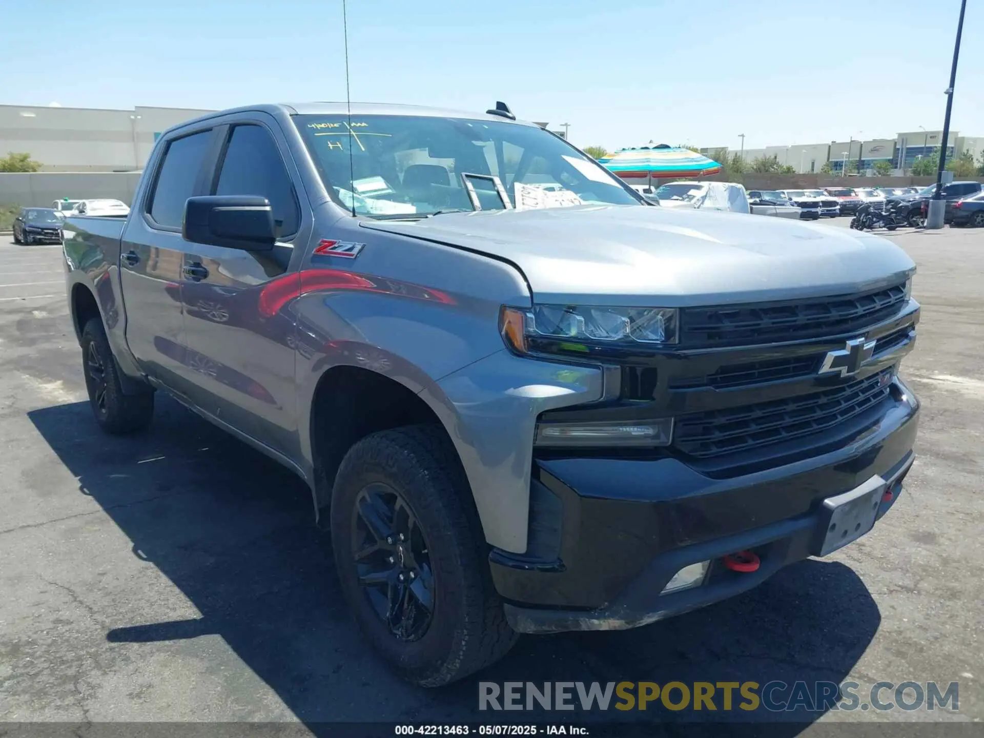 14 Photograph of a damaged car 3GCPYFED6LG325175 CHEVROLET SILVERADO 1500 2020