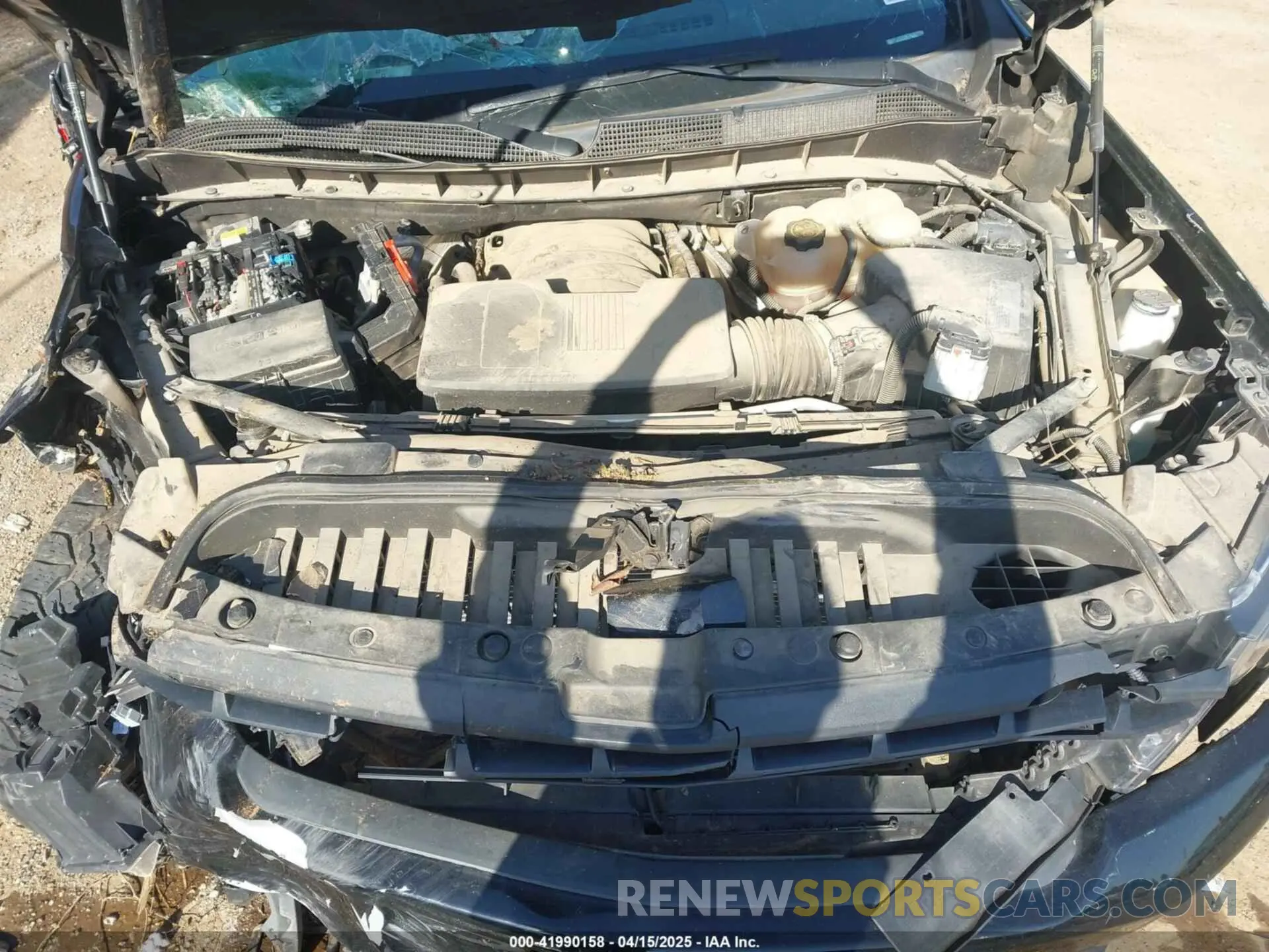 10 Photograph of a damaged car 3GCPYFED7LG136759 CHEVROLET SILVERADO 1500 2020