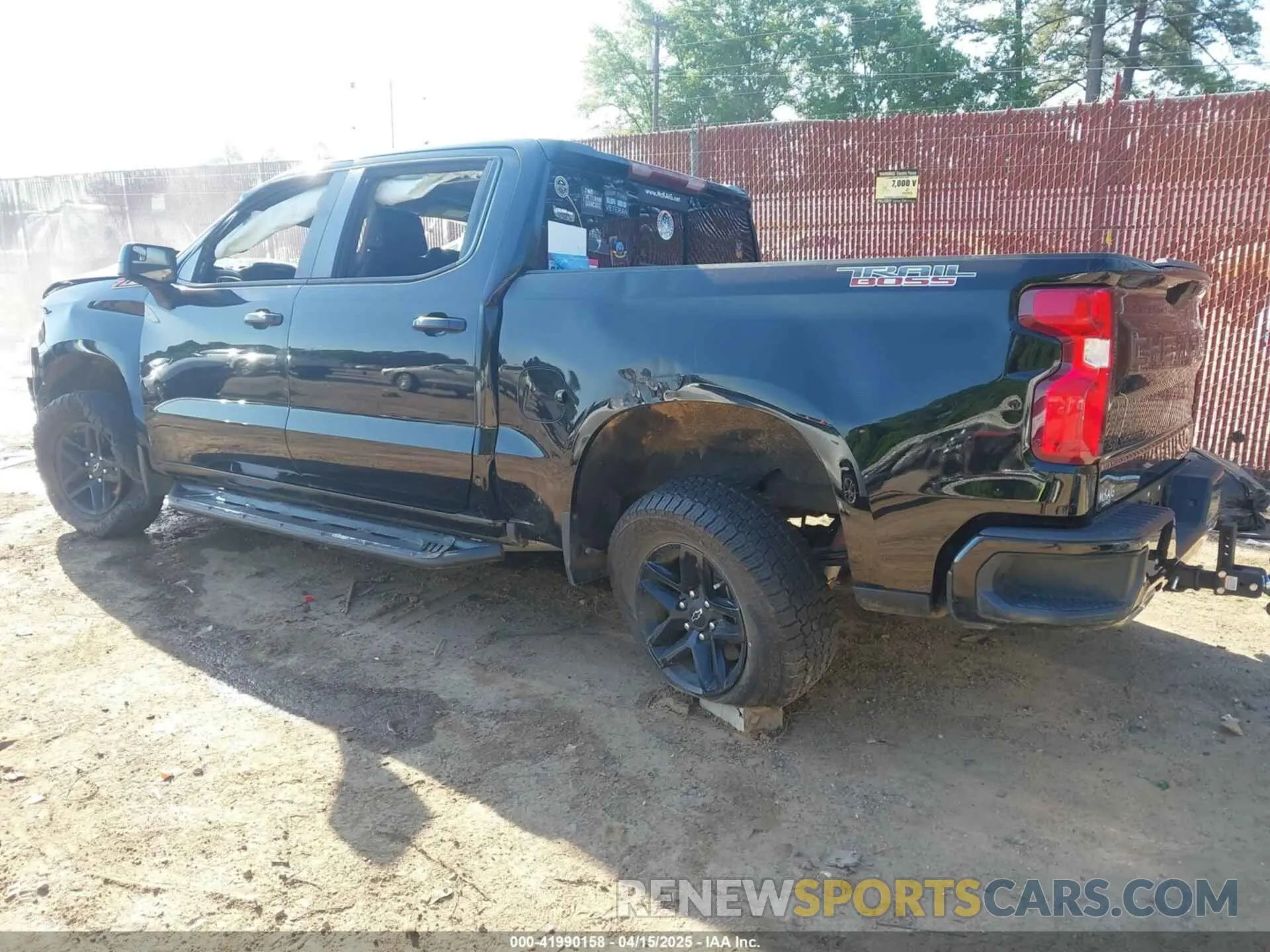 3 Photograph of a damaged car 3GCPYFED7LG136759 CHEVROLET SILVERADO 1500 2020