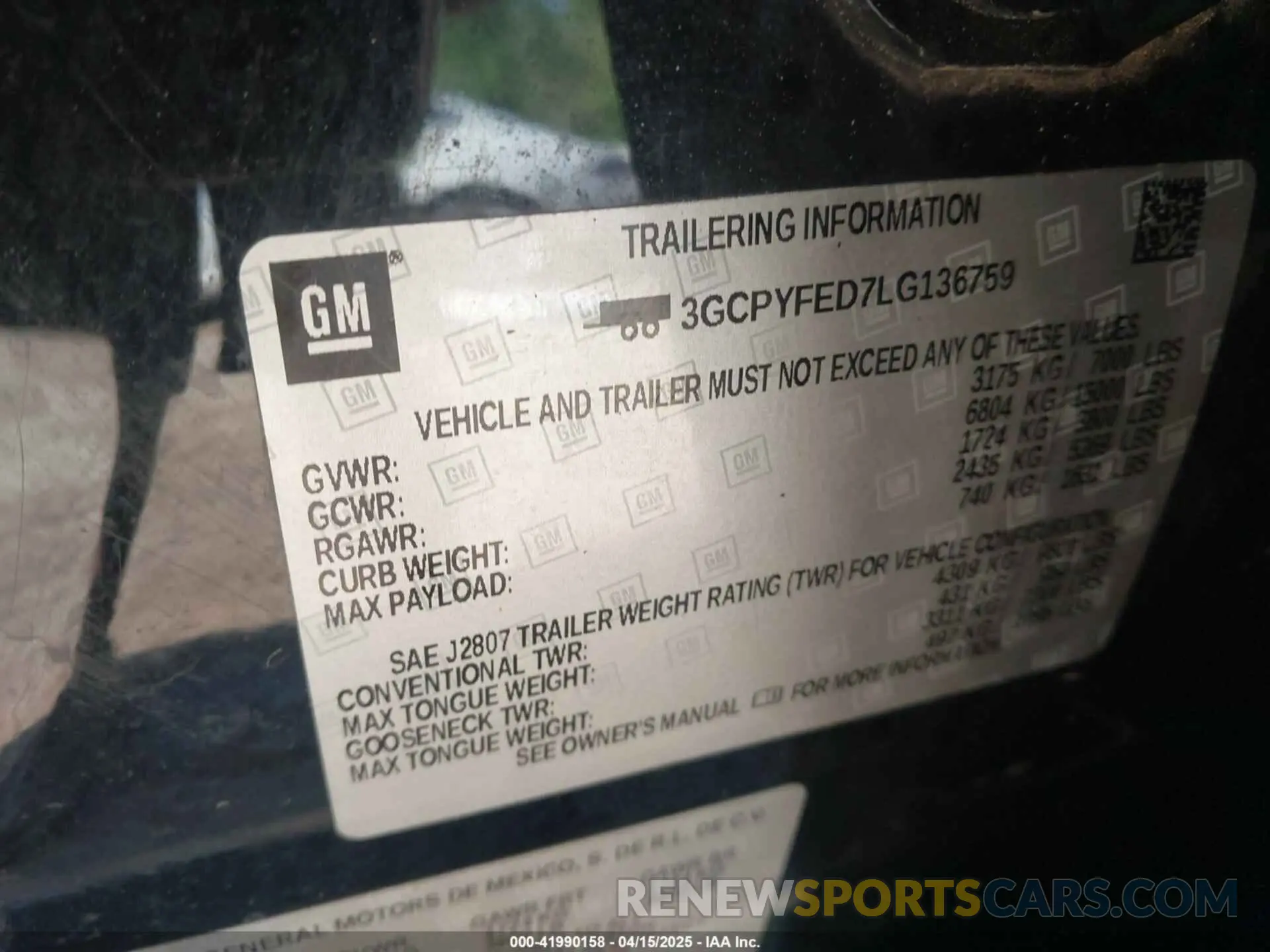 9 Photograph of a damaged car 3GCPYFED7LG136759 CHEVROLET SILVERADO 1500 2020