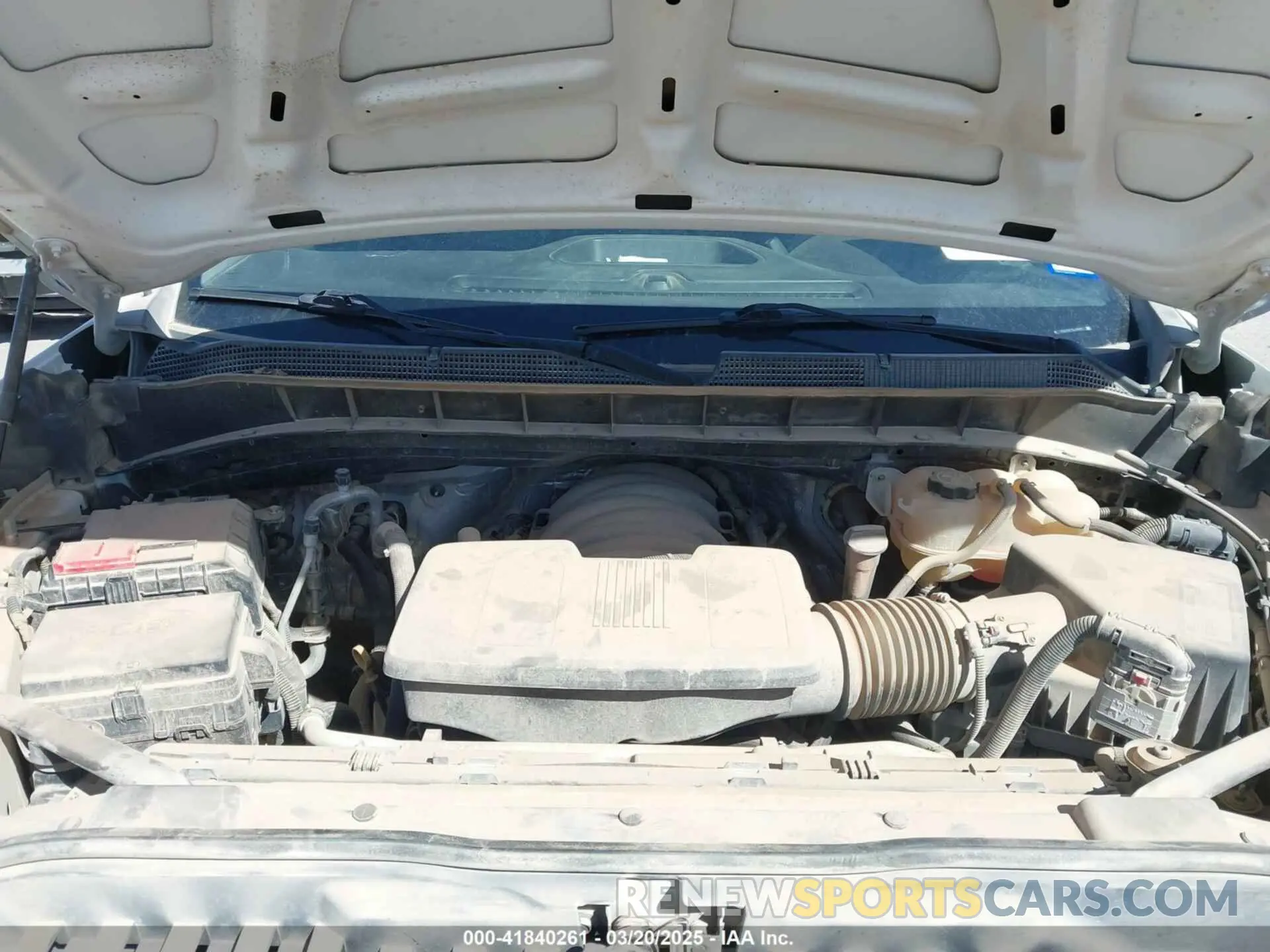 10 Photograph of a damaged car 3GCUYAEF0LG155189 CHEVROLET SILVERADO 1500 2020
