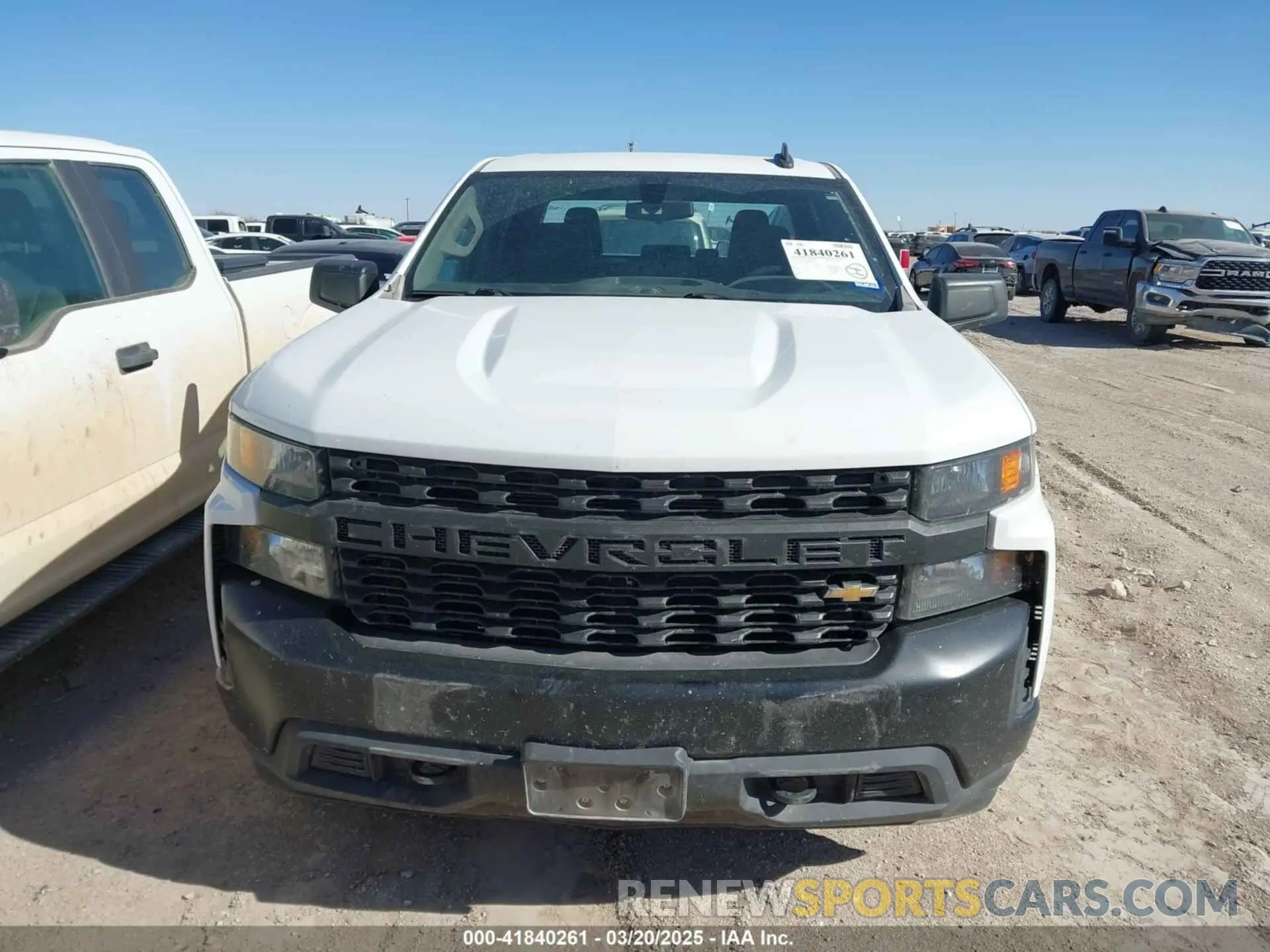 12 Photograph of a damaged car 3GCUYAEF0LG155189 CHEVROLET SILVERADO 1500 2020