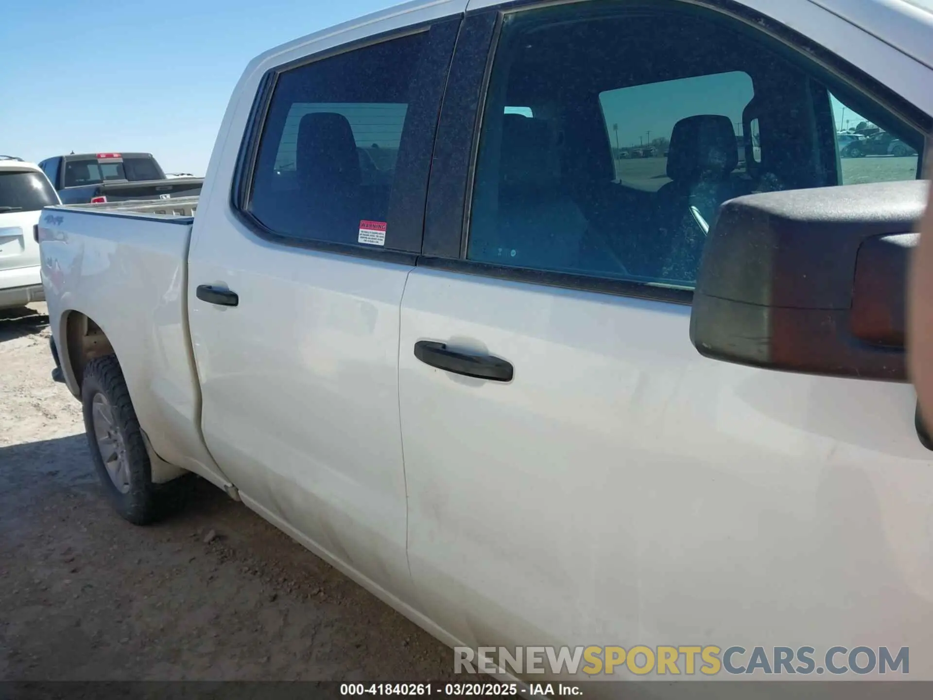 13 Photograph of a damaged car 3GCUYAEF0LG155189 CHEVROLET SILVERADO 1500 2020