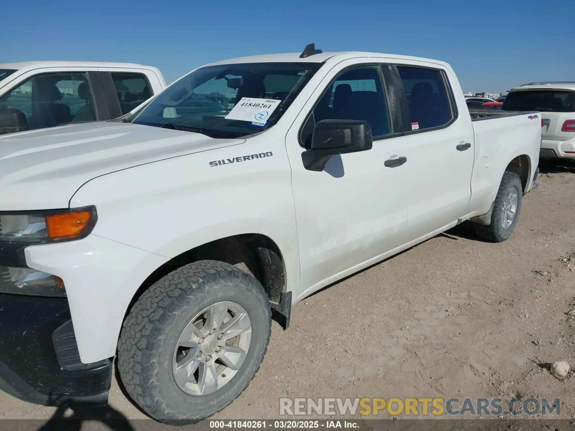 6 Photograph of a damaged car 3GCUYAEF0LG155189 CHEVROLET SILVERADO 1500 2020