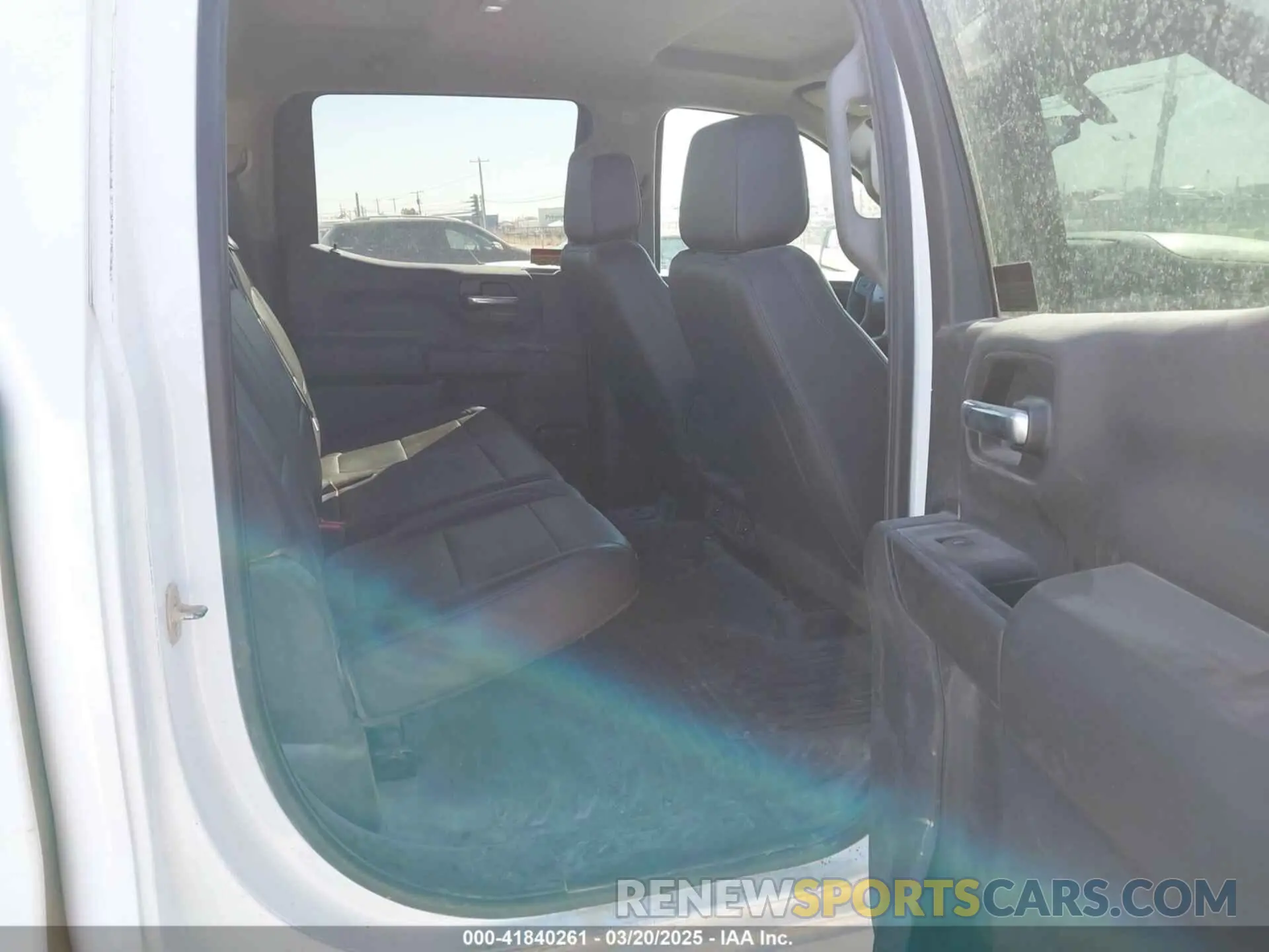 8 Photograph of a damaged car 3GCUYAEF0LG155189 CHEVROLET SILVERADO 1500 2020