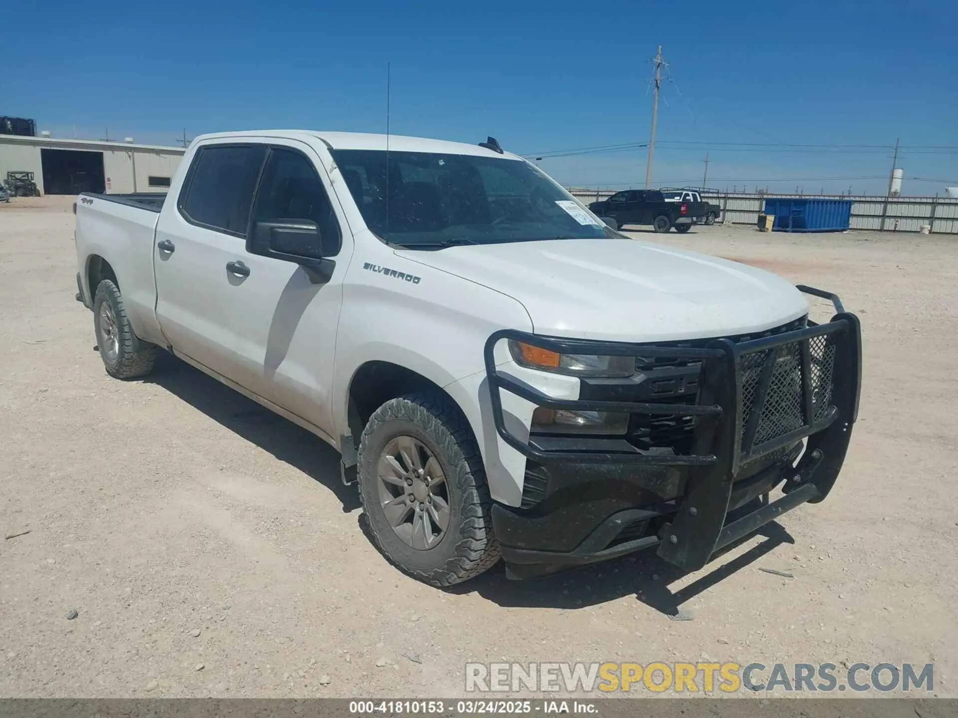 1 Photograph of a damaged car 3GCUYAEF4LG302078 CHEVROLET SILVERADO 1500 2020