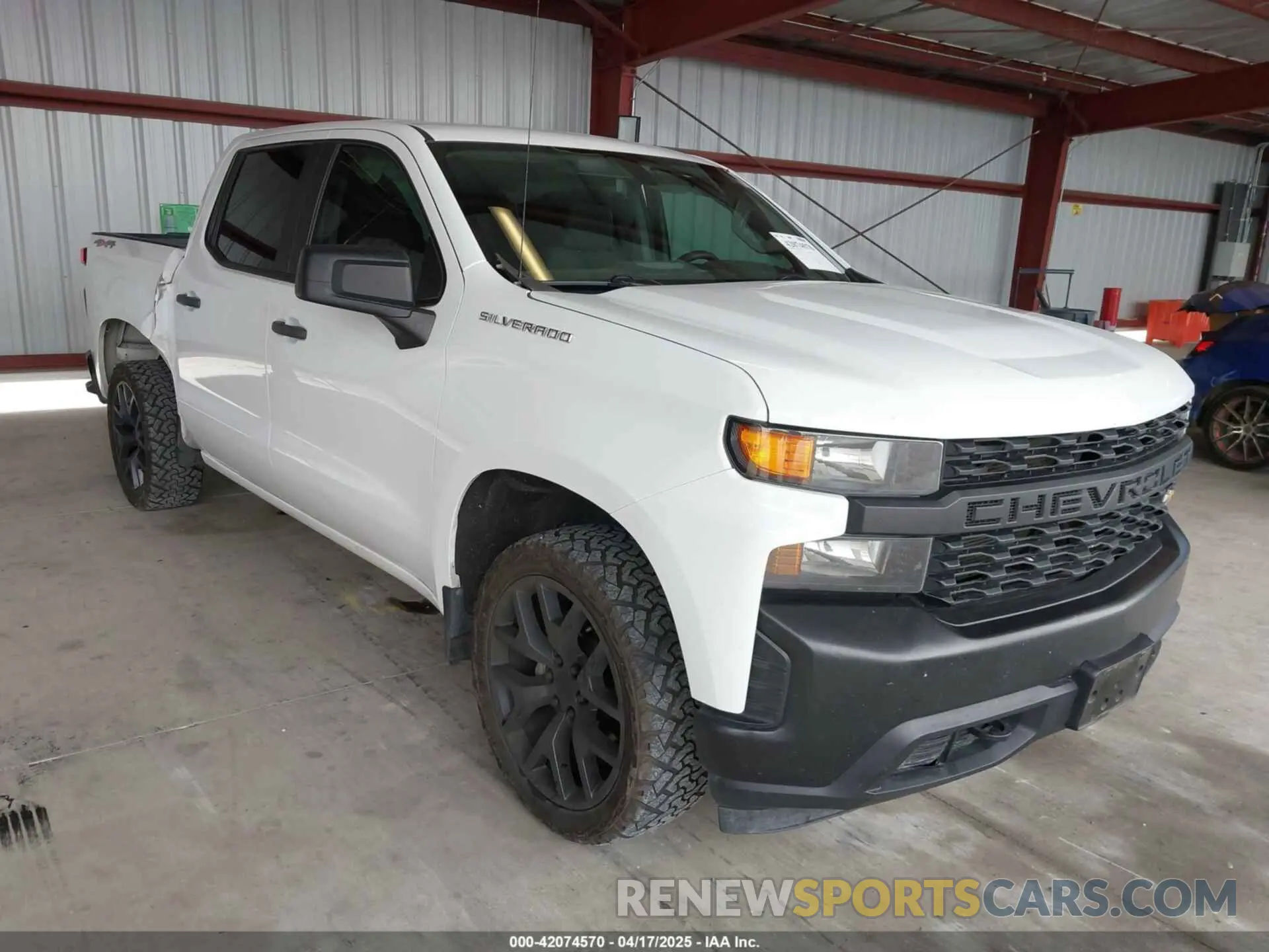 1 Photograph of a damaged car 3GCUYAEFXLG260807 CHEVROLET SILVERADO 1500 2020