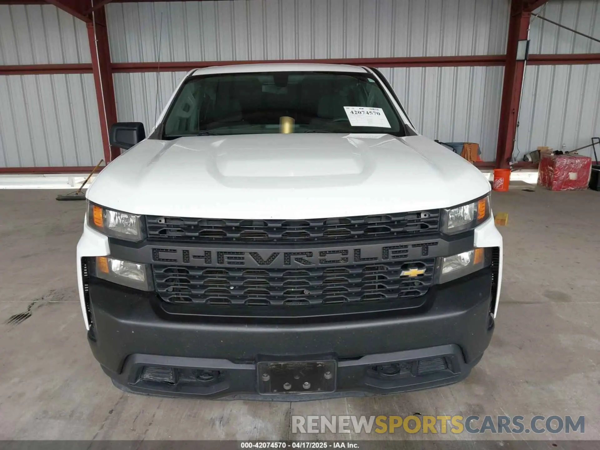 12 Photograph of a damaged car 3GCUYAEFXLG260807 CHEVROLET SILVERADO 1500 2020