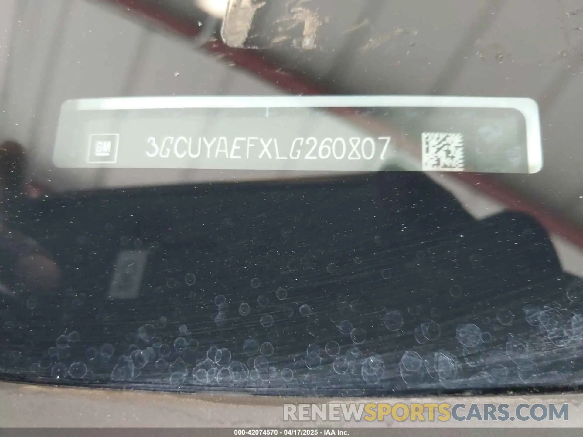 9 Photograph of a damaged car 3GCUYAEFXLG260807 CHEVROLET SILVERADO 1500 2020