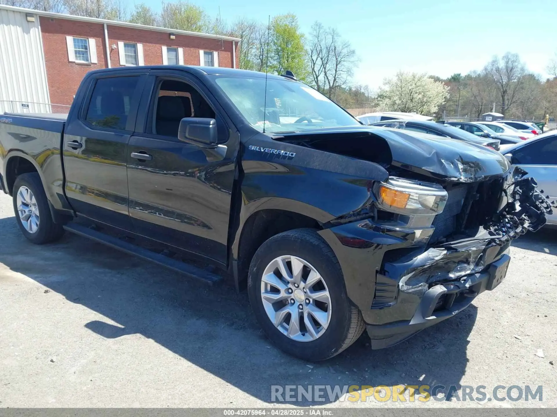 1 Photograph of a damaged car 3GCUYBEF2LG450848 CHEVROLET SILVERADO 1500 2020