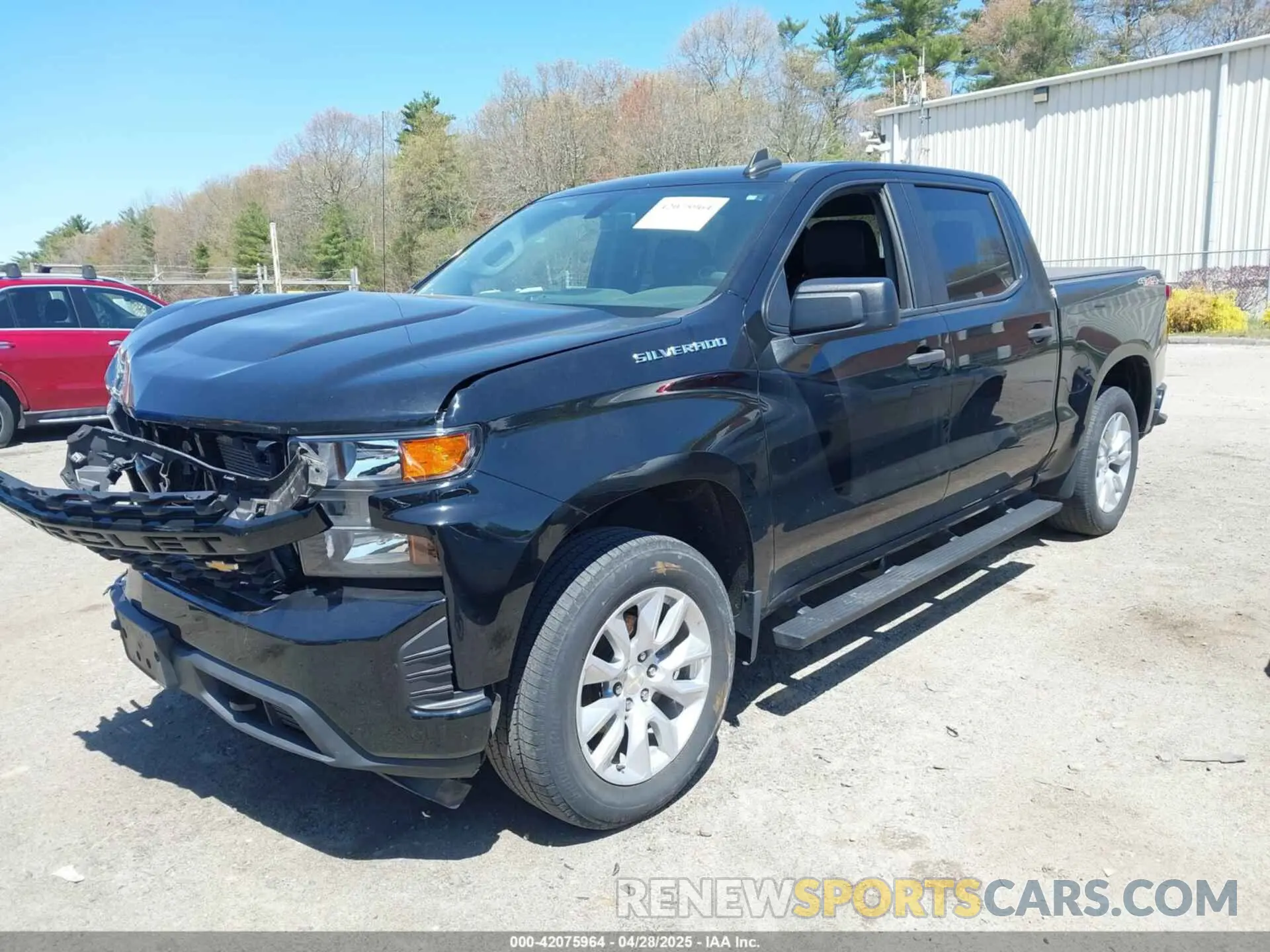 2 Photograph of a damaged car 3GCUYBEF2LG450848 CHEVROLET SILVERADO 1500 2020