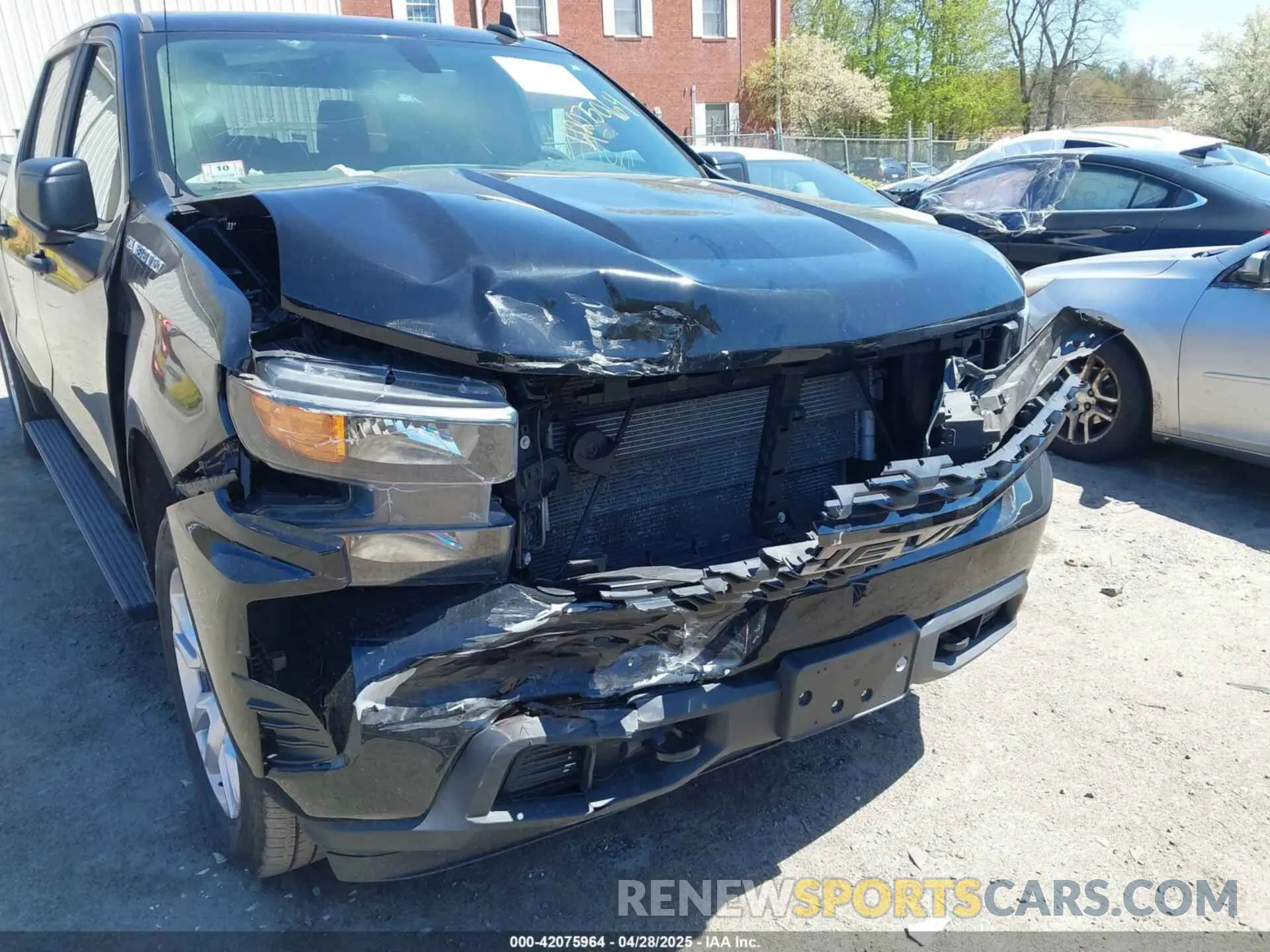 6 Photograph of a damaged car 3GCUYBEF2LG450848 CHEVROLET SILVERADO 1500 2020