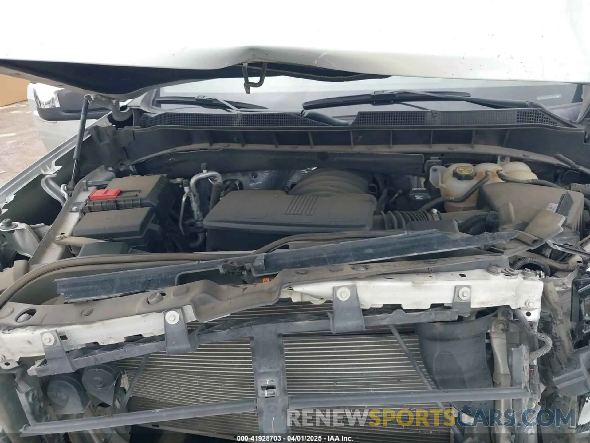 10 Photograph of a damaged car 3GCUYDED1LG407970 CHEVROLET SILVERADO 1500 2020