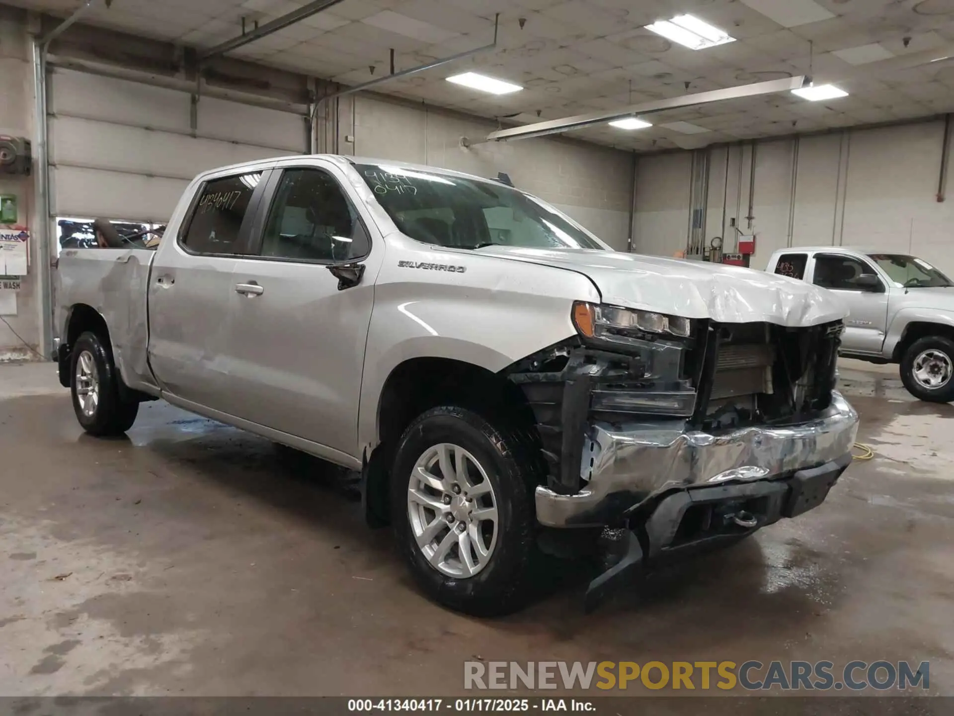 1 Photograph of a damaged car 3GCUYDED4LG157463 CHEVROLET SILVERADO 1500 2020