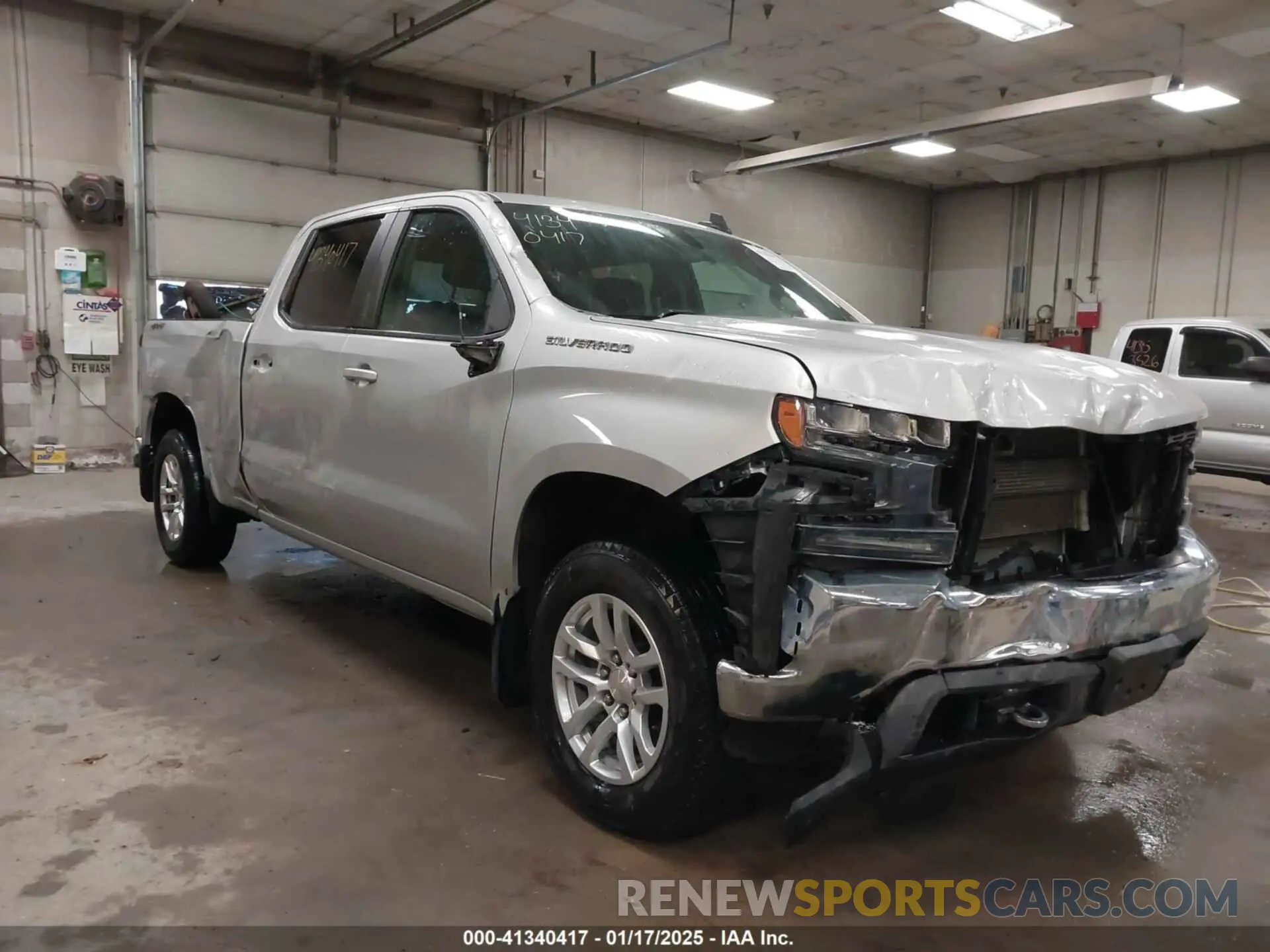 6 Photograph of a damaged car 3GCUYDED4LG157463 CHEVROLET SILVERADO 1500 2020