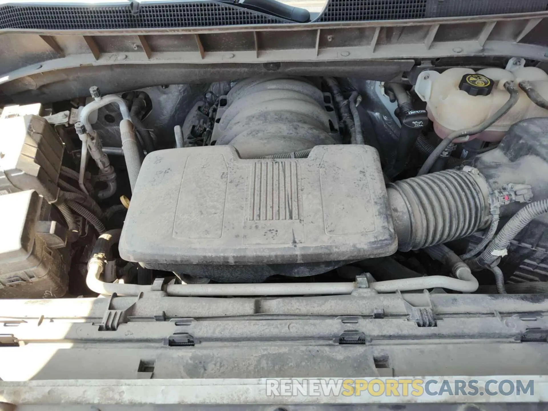 3 Photograph of a damaged car 3GCUYDED7LG344597 CHEVROLET SILVERADO 1500 2020