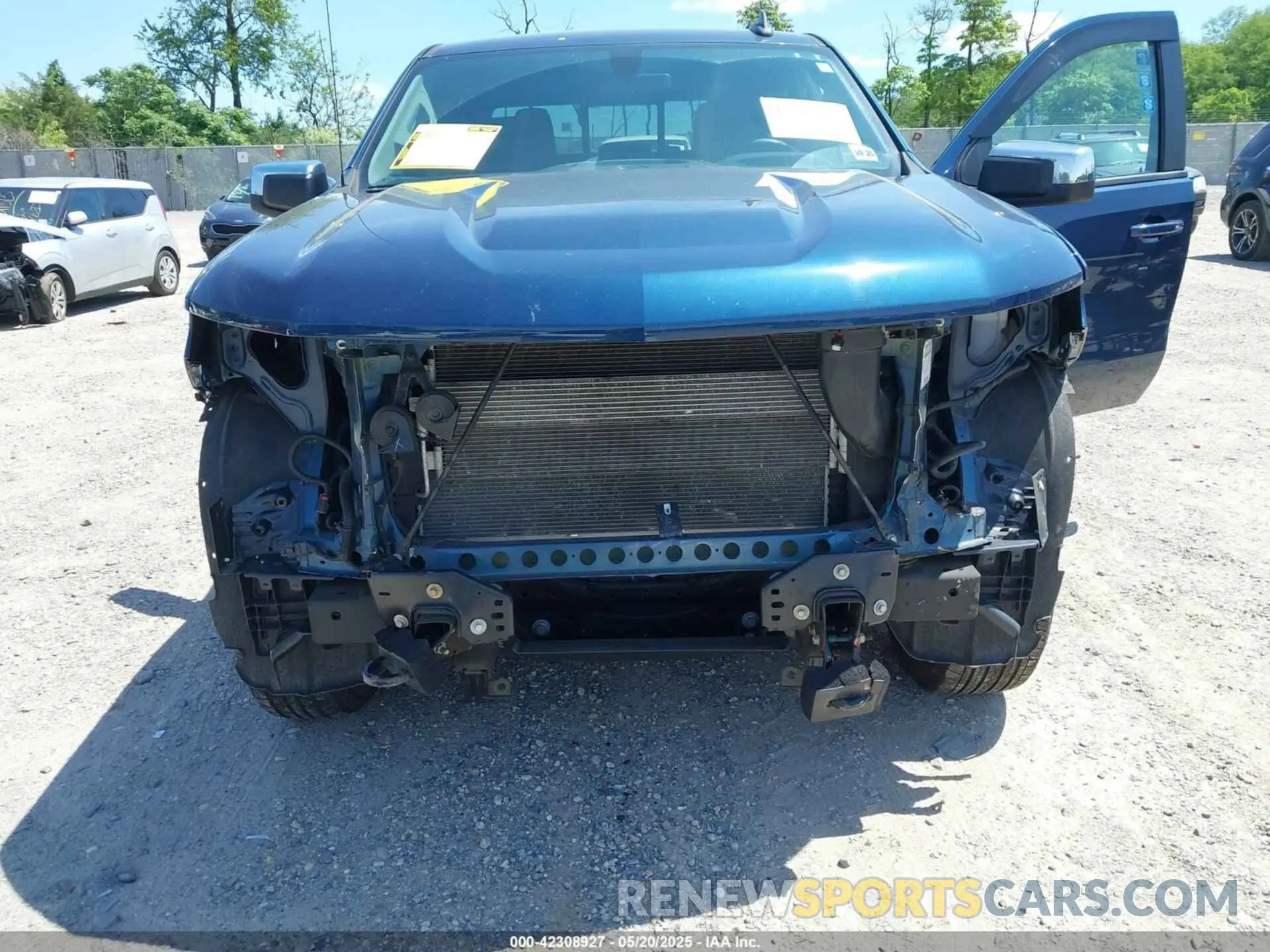 6 Photograph of a damaged car 3GCUYDED7LG406452 CHEVROLET SILVERADO 1500 2020