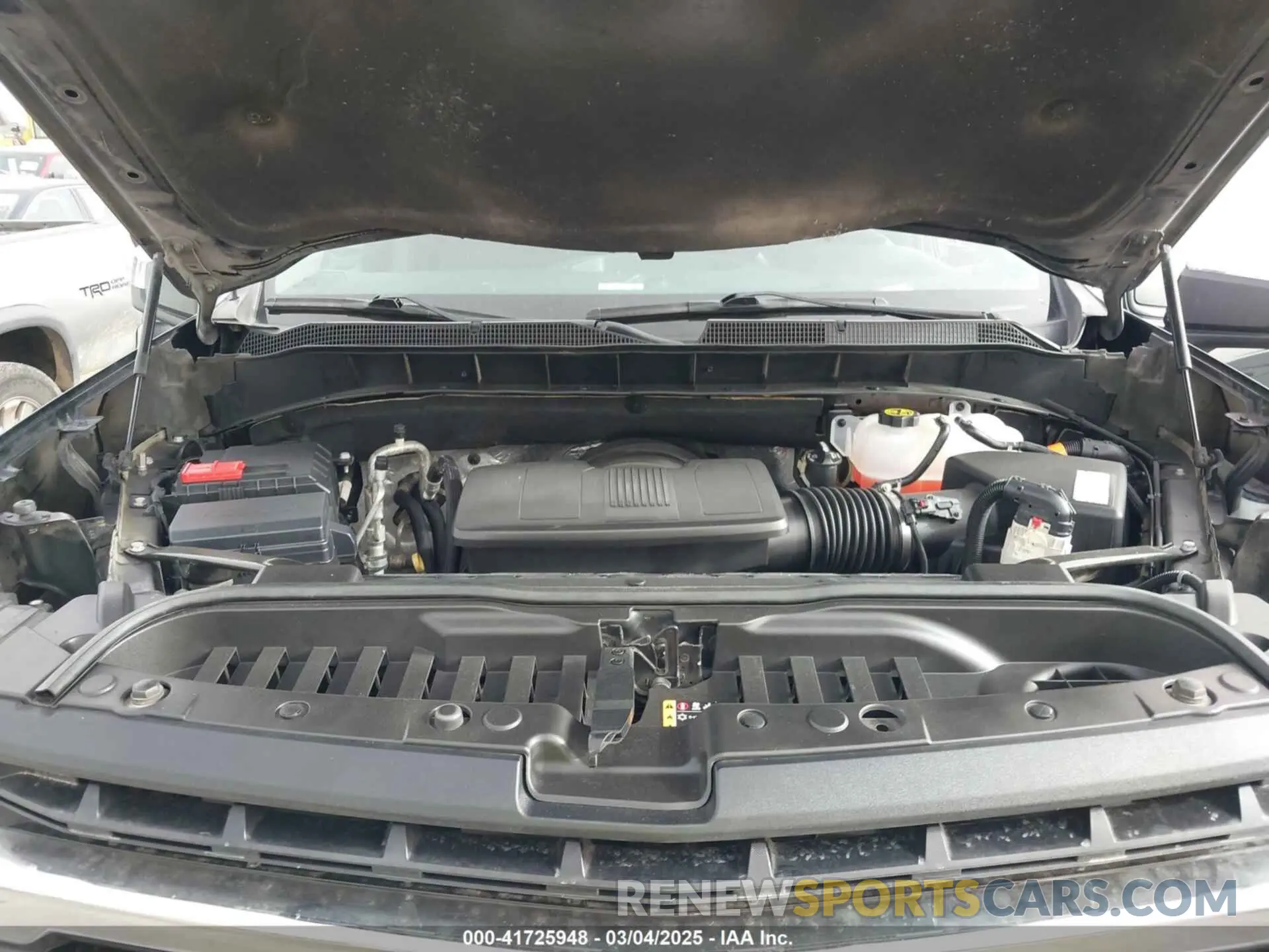 10 Photograph of a damaged car 3GCUYDEDXLG381787 CHEVROLET SILVERADO 1500 2020